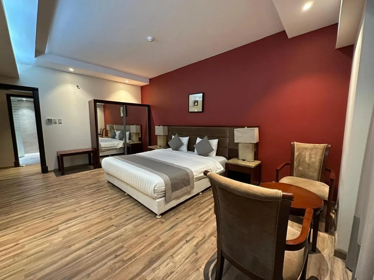 Bedroom, Bed in شقق مسكن المدينة للشقق المخدومة