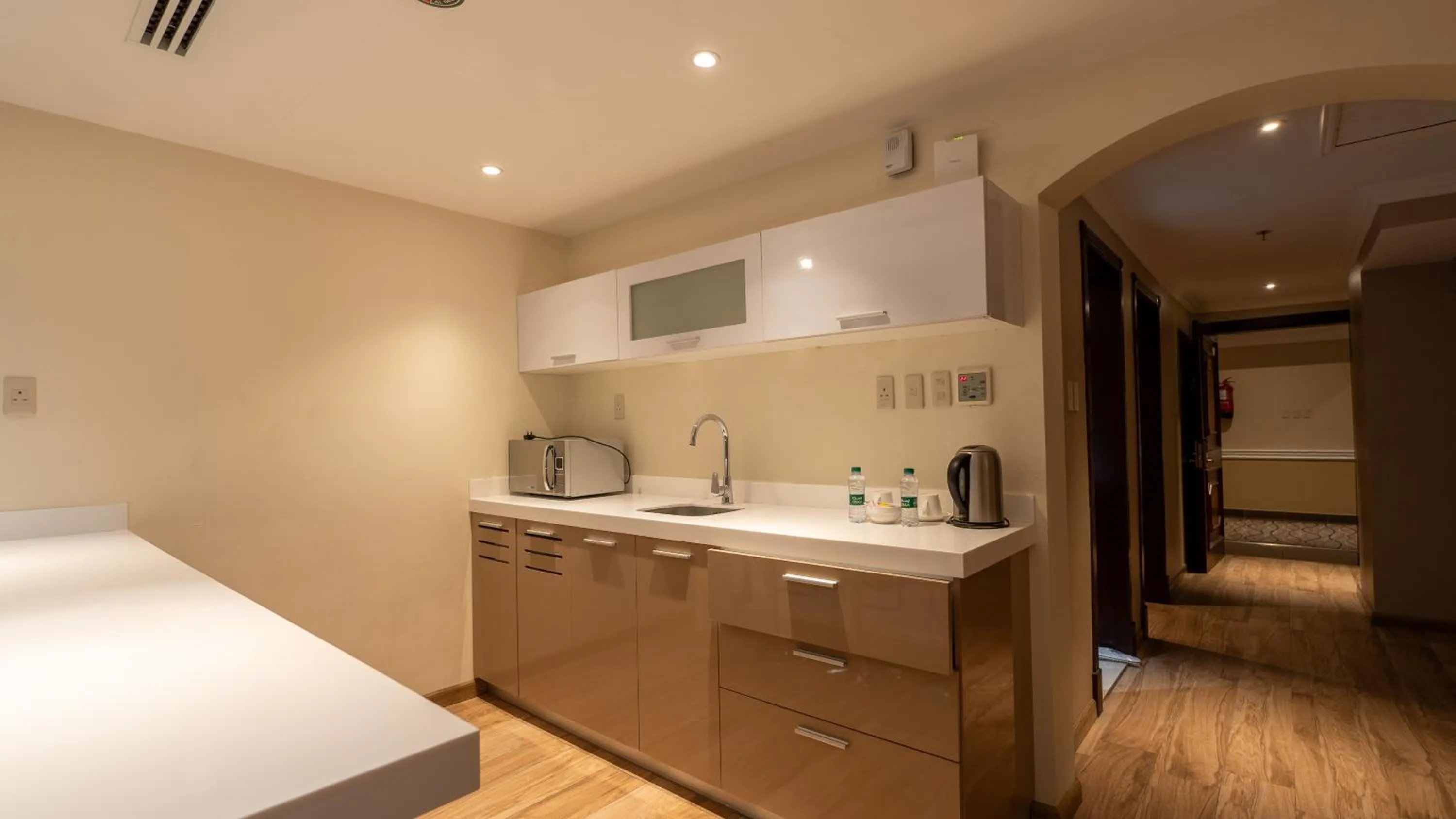 Bed in شقق مسكن المدينة للشقق المخدومة