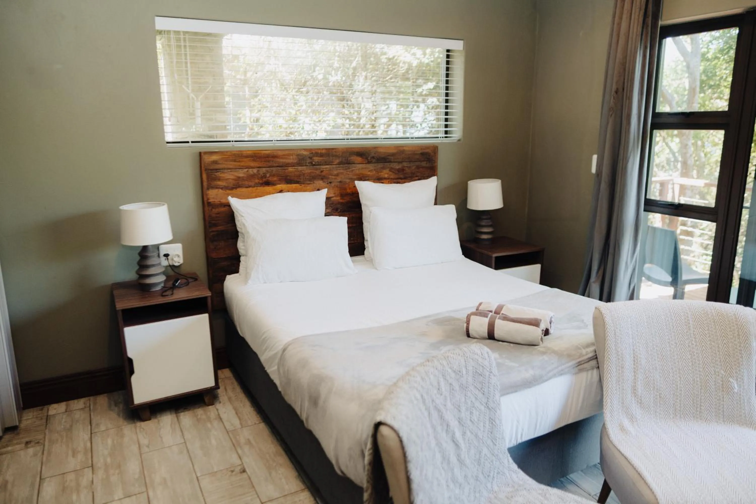 Bed in Forest Hill Wilderness