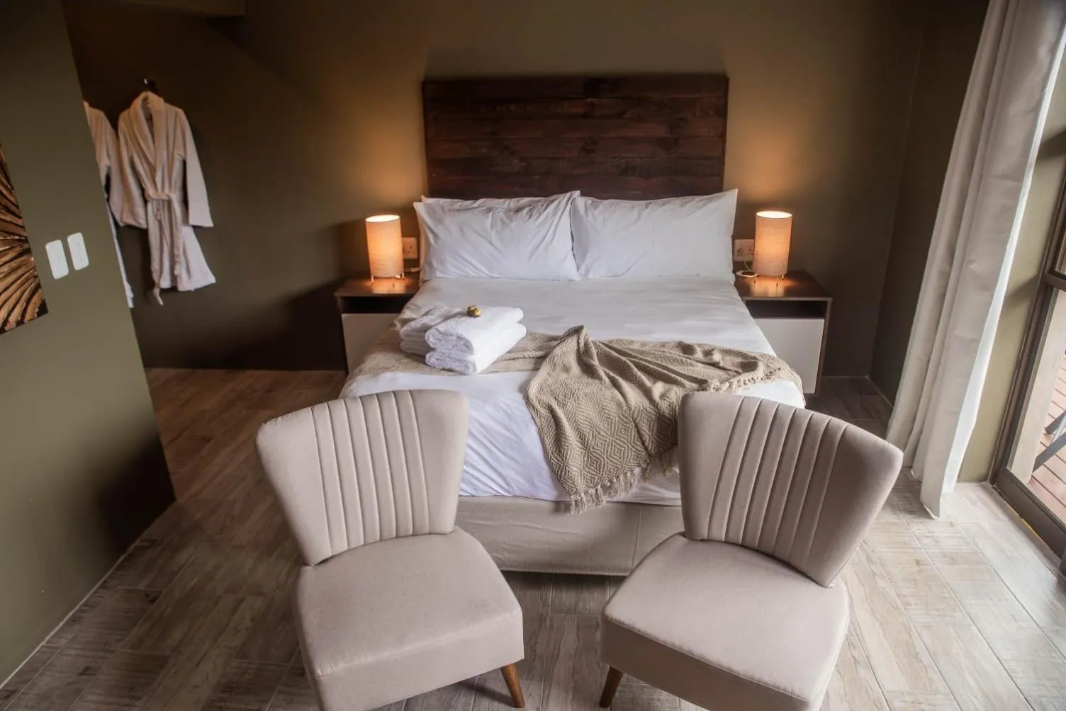 Bed in Forest Hill Wilderness