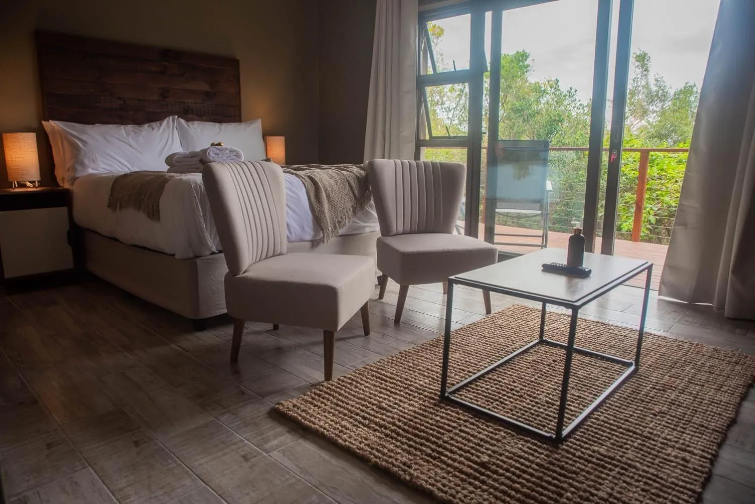 Bed in Forest Hill Wilderness