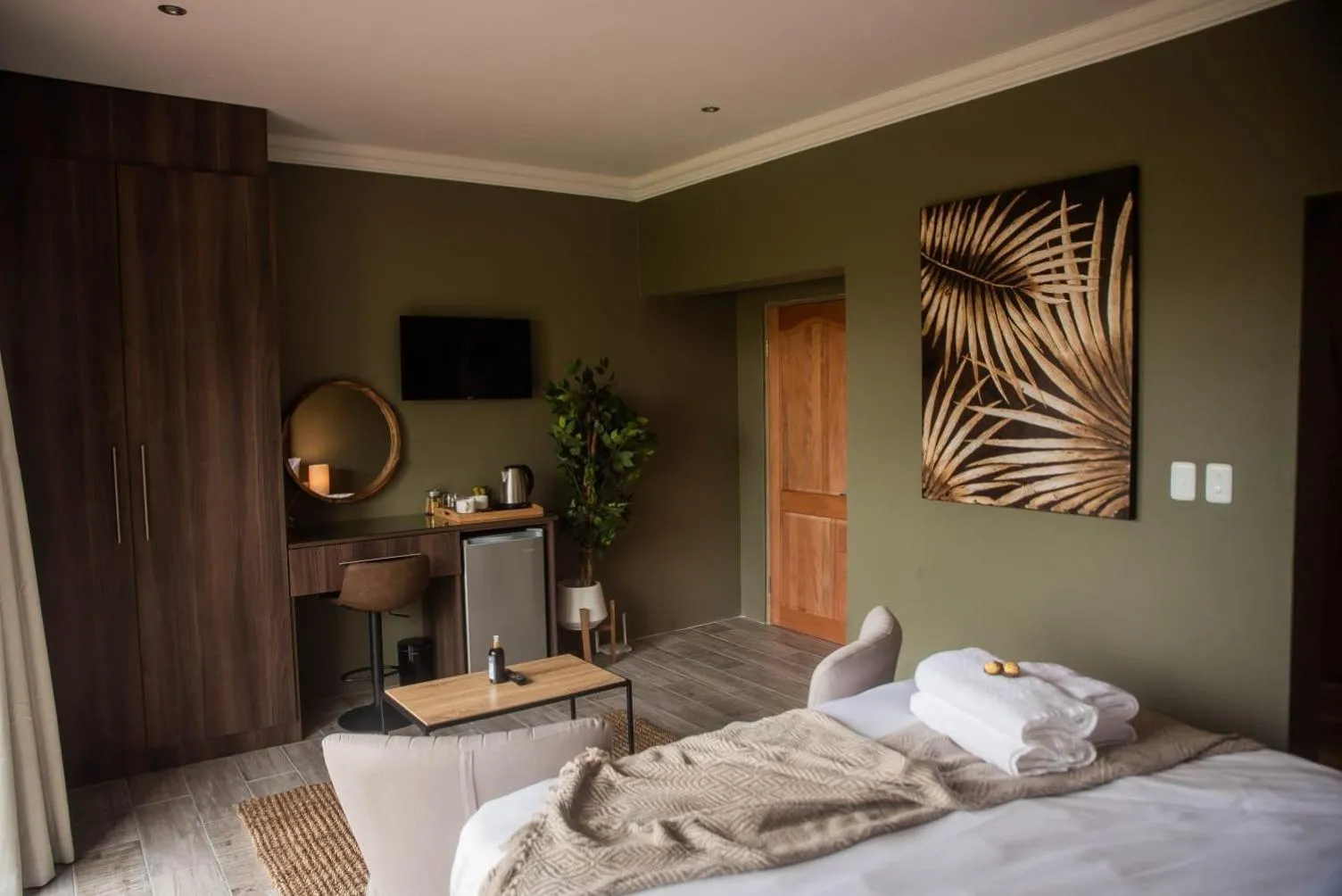 Bed in Forest Hill Wilderness