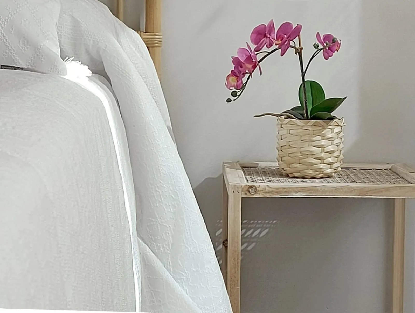 Bed in Mirador Ría de Aldán Apartamentos