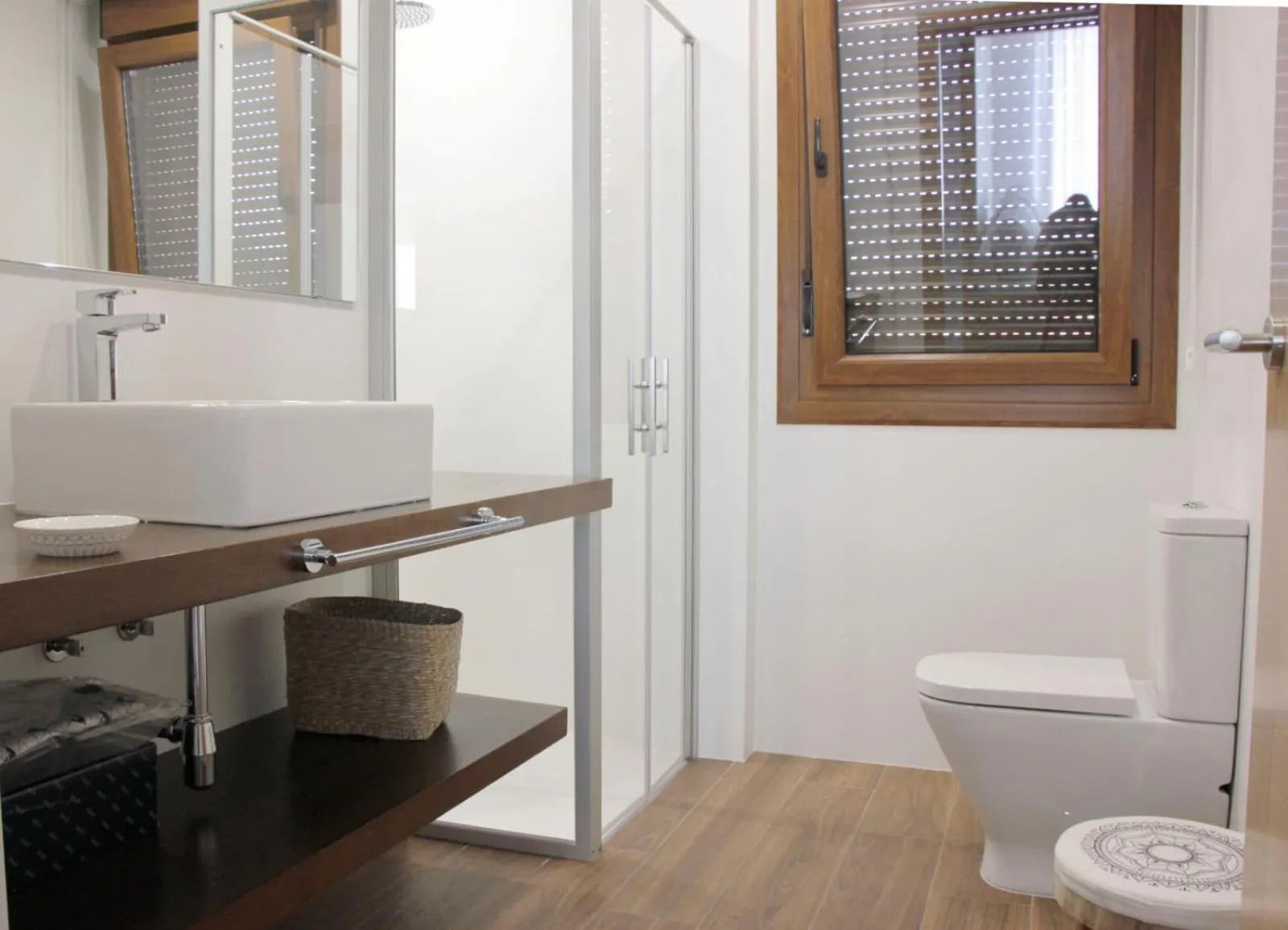 Bathroom in Mirador Ría de Aldán Apartamentos