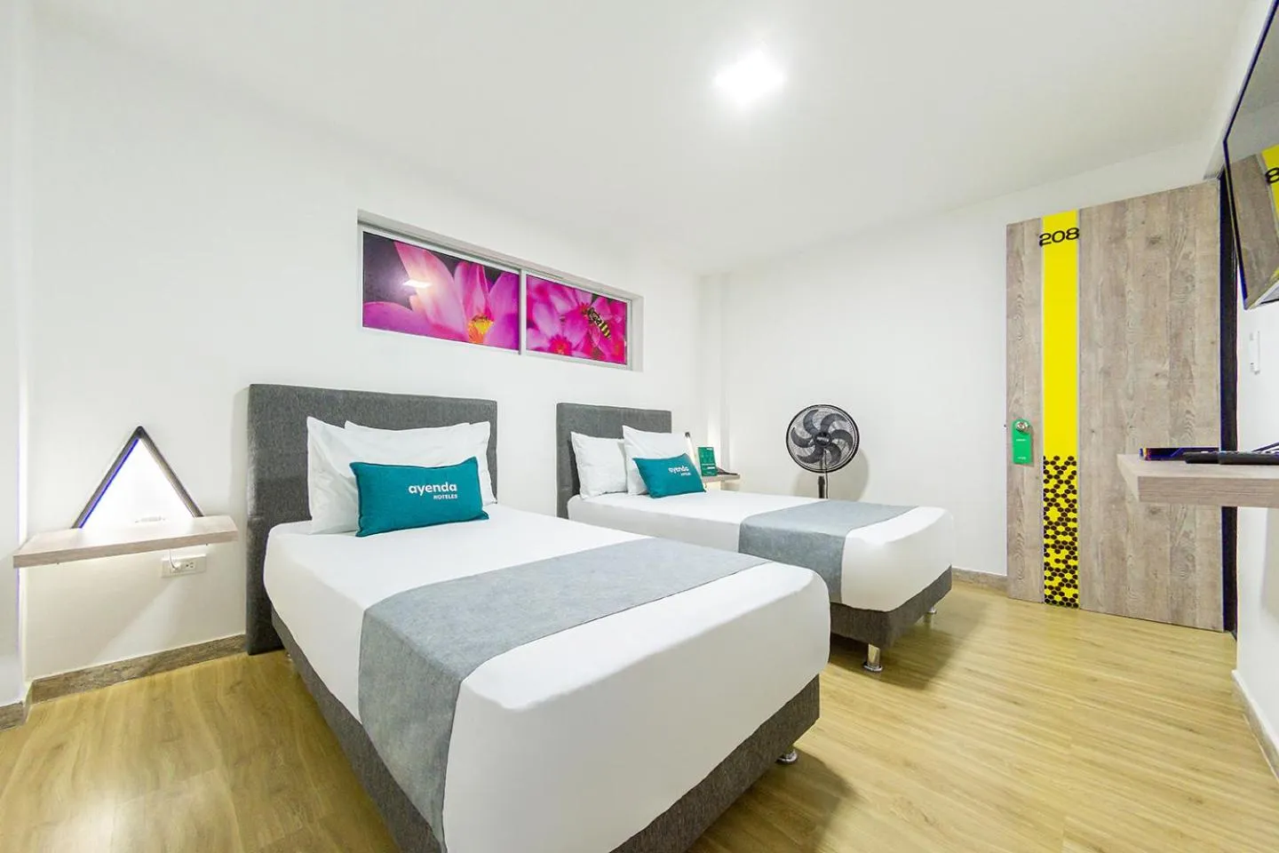 Bed in Ayenda Bee Hotel