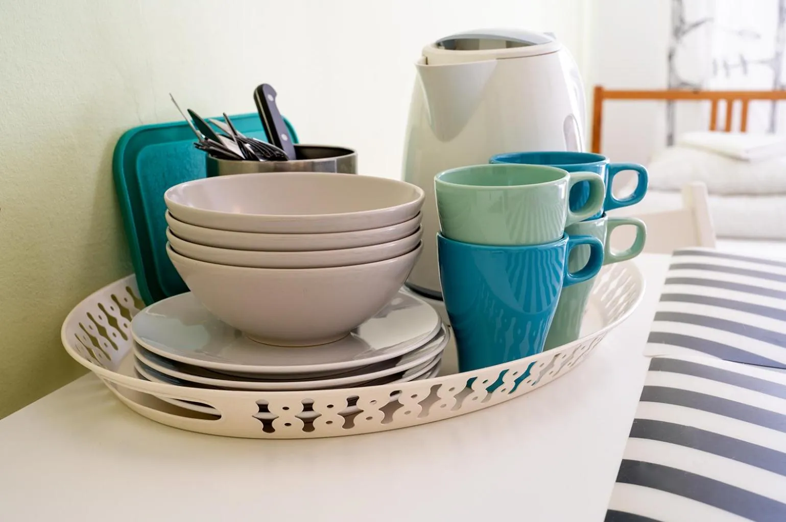 Coffee/tea facilities in Trzy Kafki Private Rooms