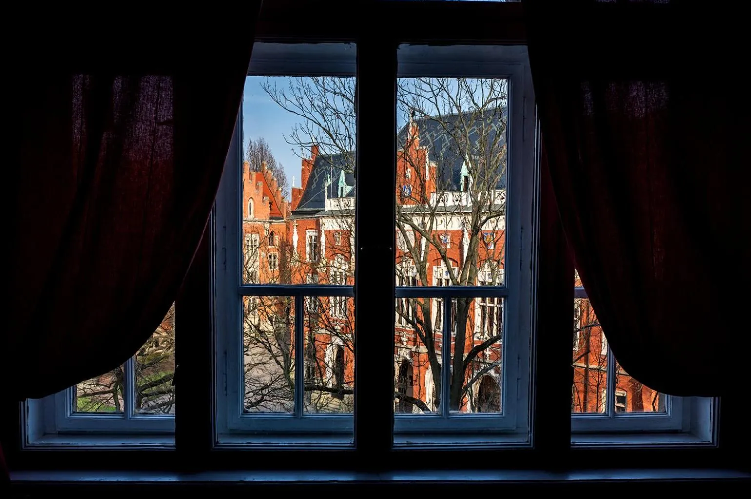 City view in Trzy Kafki Private Rooms