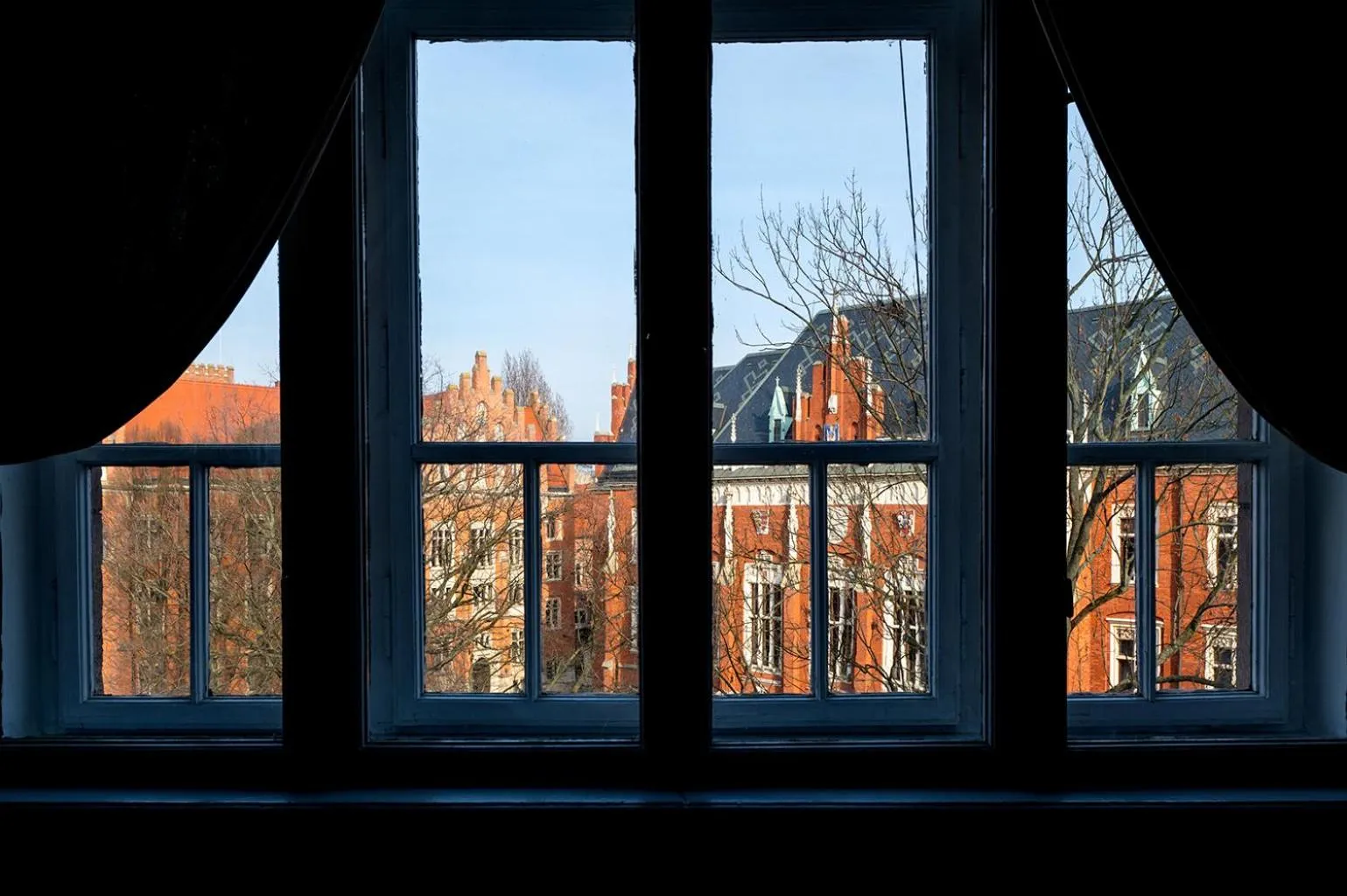 City view in Trzy Kafki Private Rooms