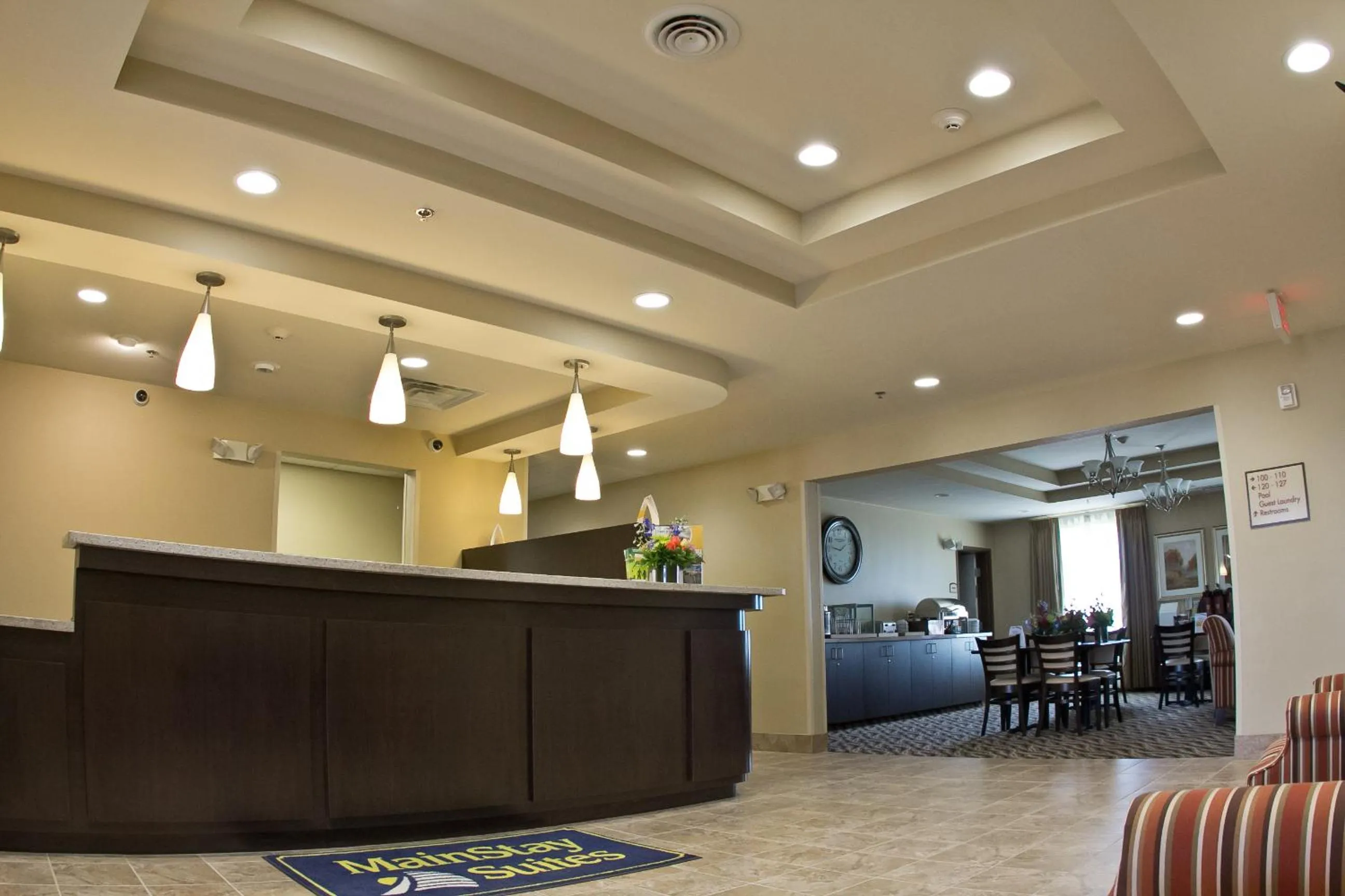 Lobby or reception in MainStay Suites Rapid City