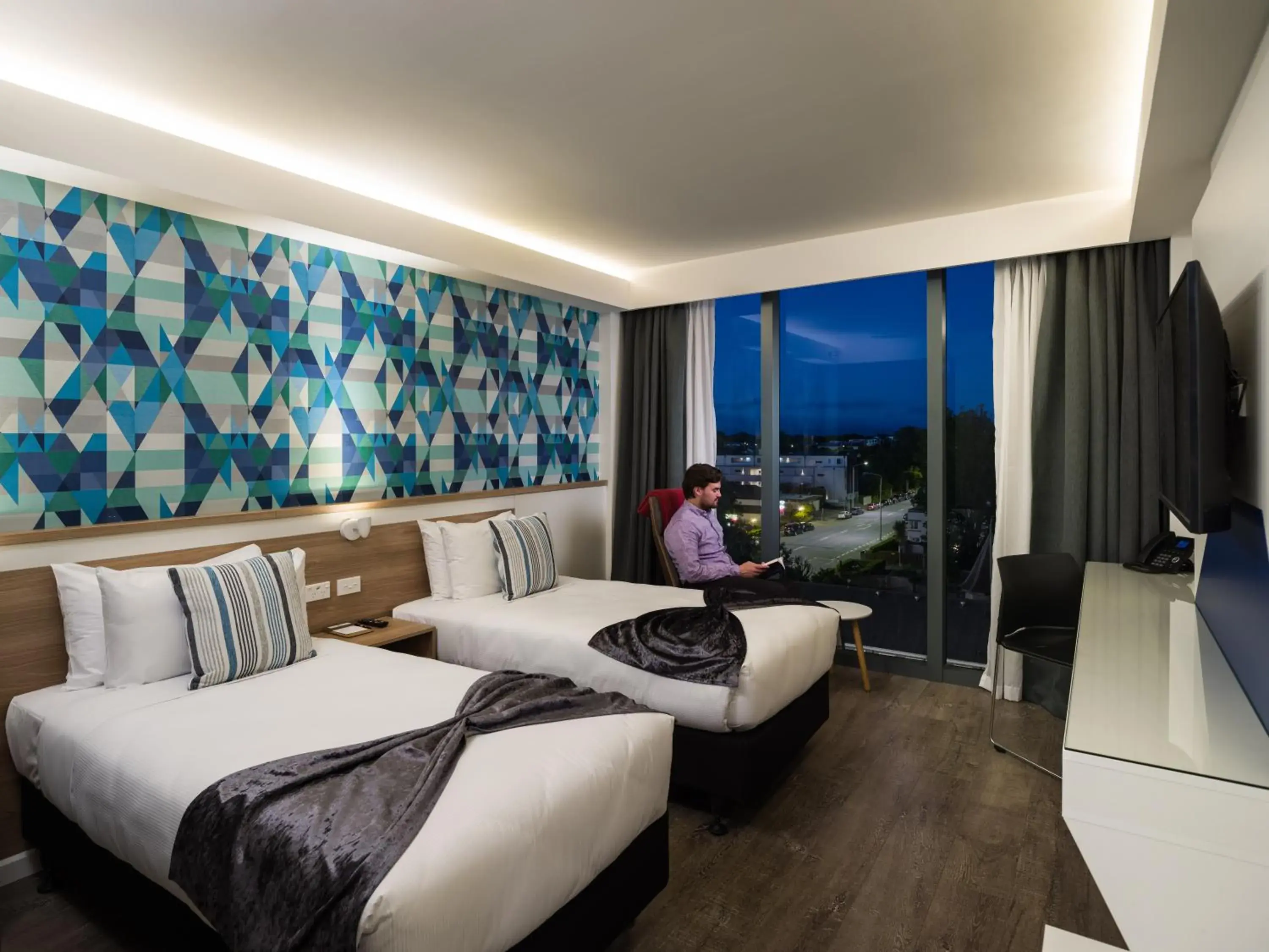 Twin Room in Carnmore Hotel Christchurch Twin Room in Carnmore Hotel Christchurch