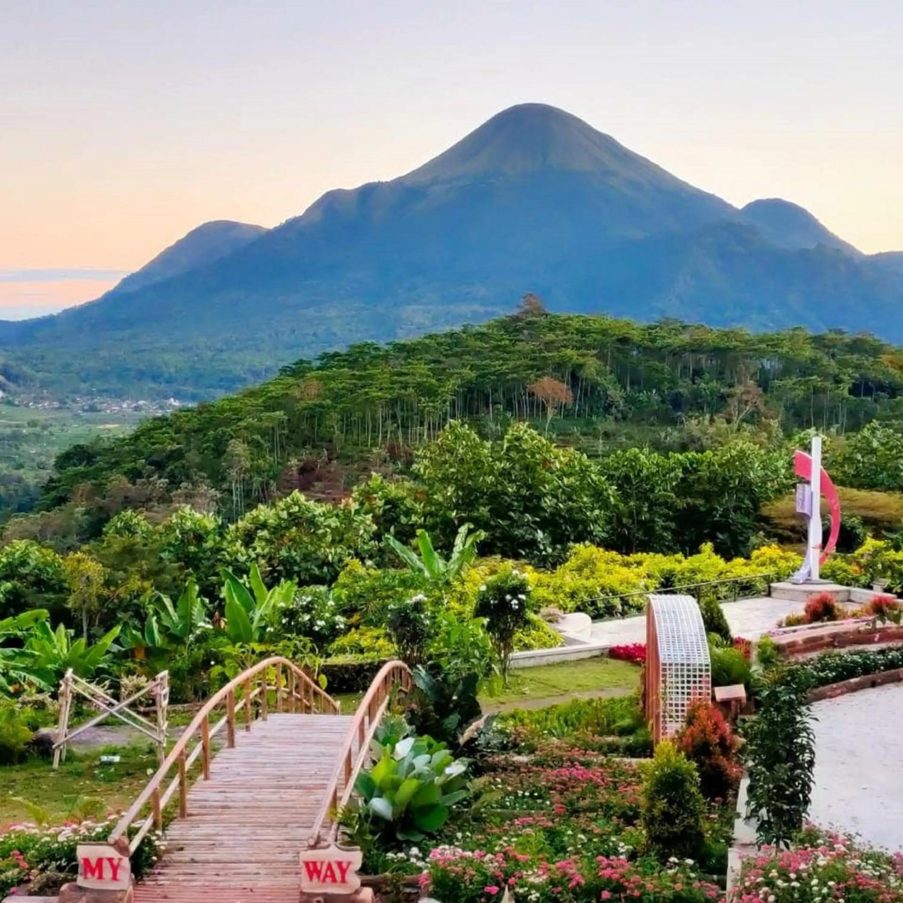 Natural landscape in Blessing Hills Family Resort & Hotel