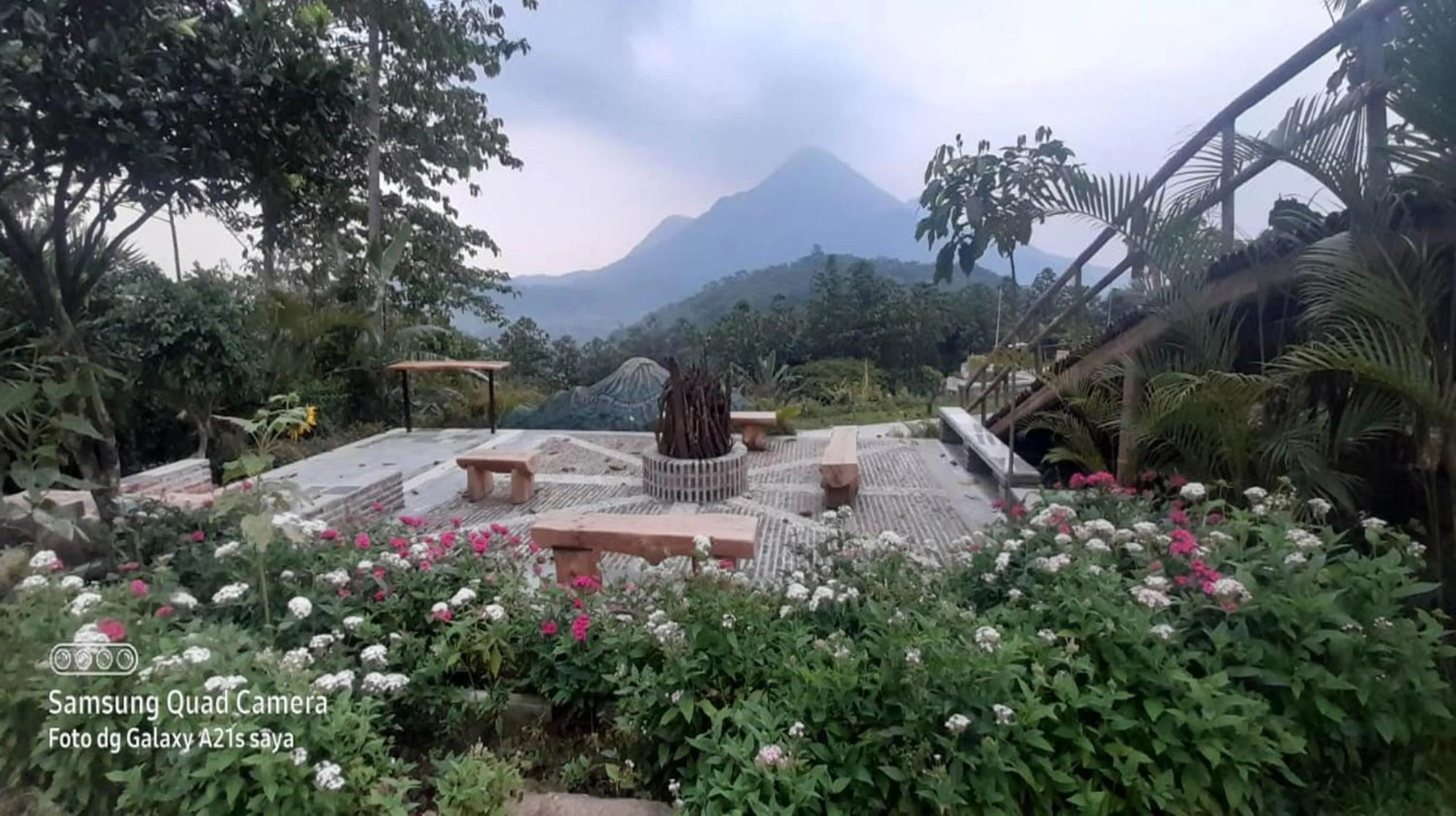 Garden view in Blessing Hills Family Resort & Hotel