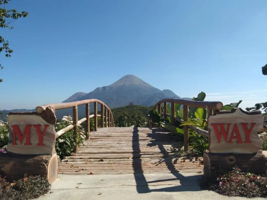 Mountain view in Blessing Hills Family Resort & Hotel