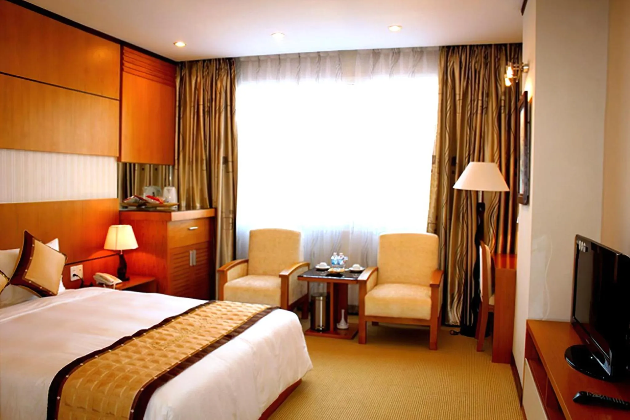 Bed in Danang Petro Hotel