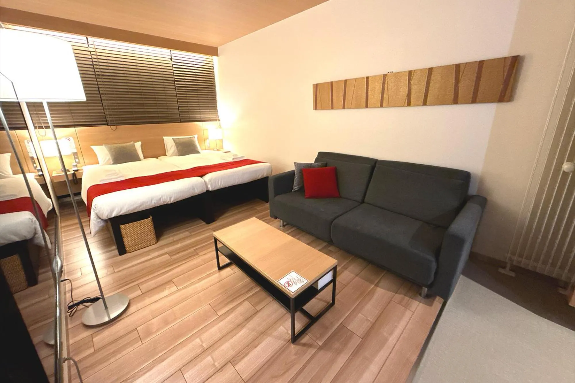 Photo of the whole room, Bed in TORIFITO HOTEL&POD NISEKO