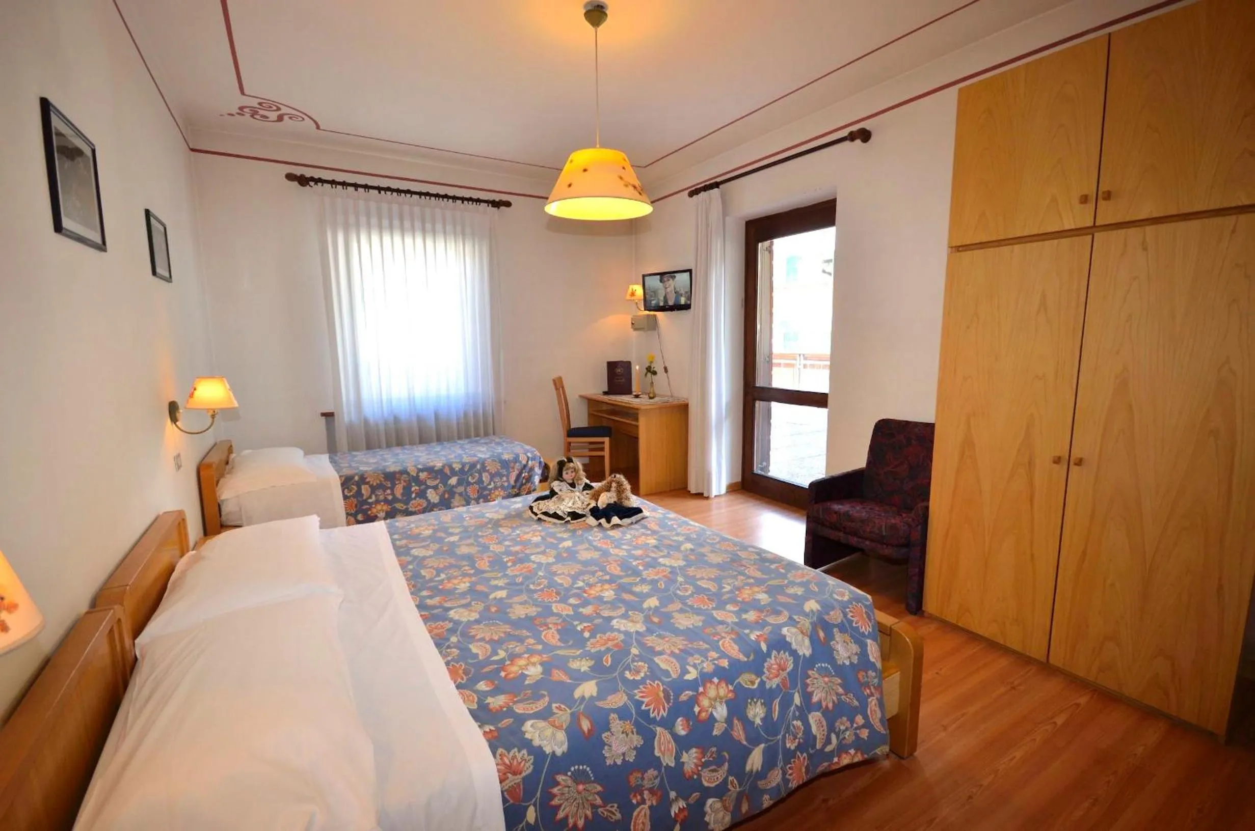 Bedroom, Bed in Hotel Centrale