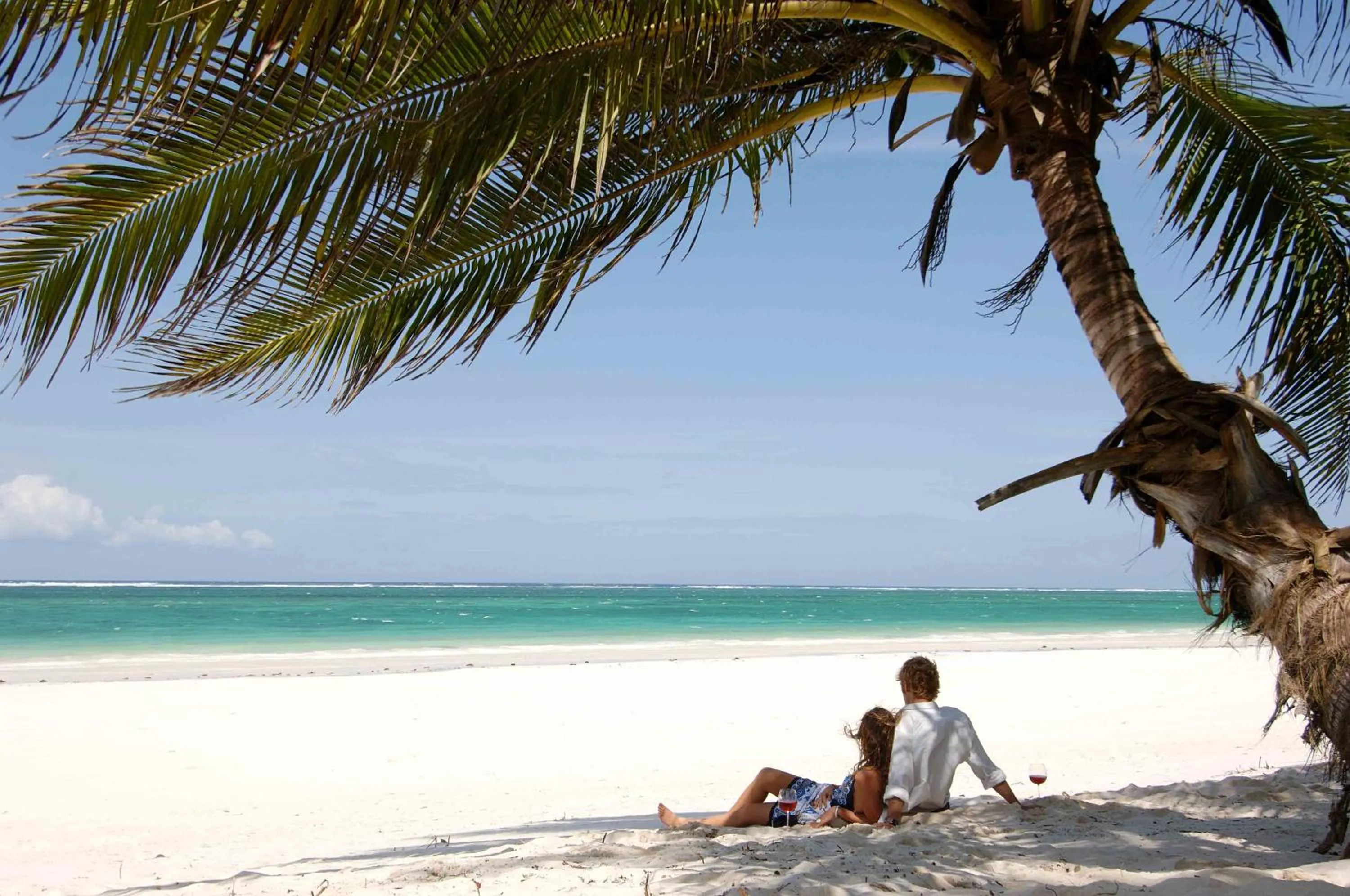 Beach in Flamboyant Diani Beach