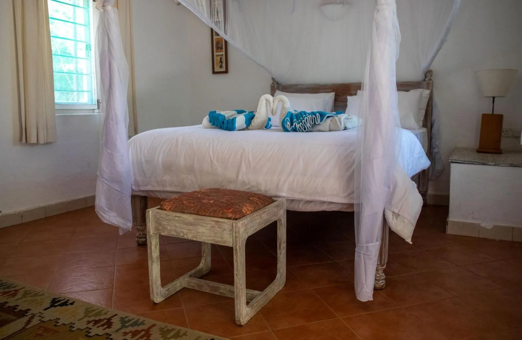 Bed in Flamboyant Diani Beach