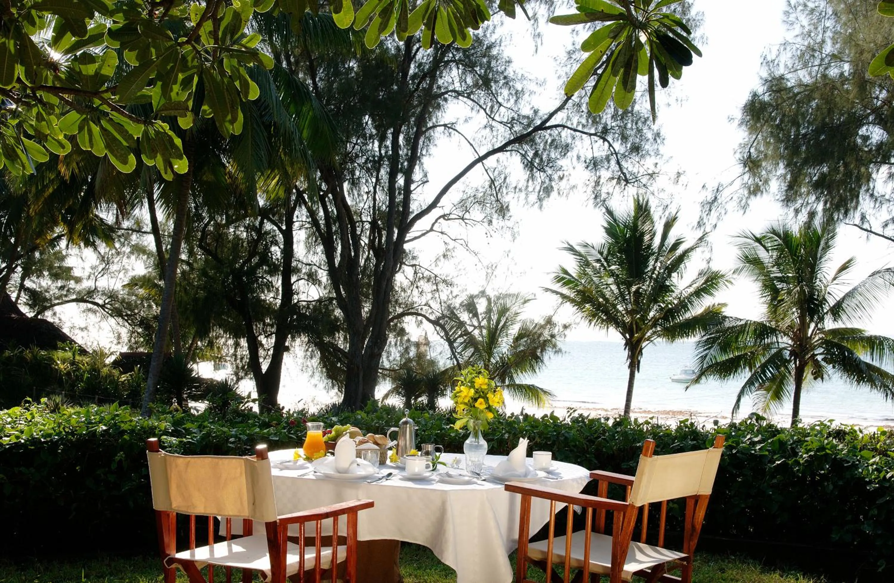 Breakfast in Flamboyant Diani Beach