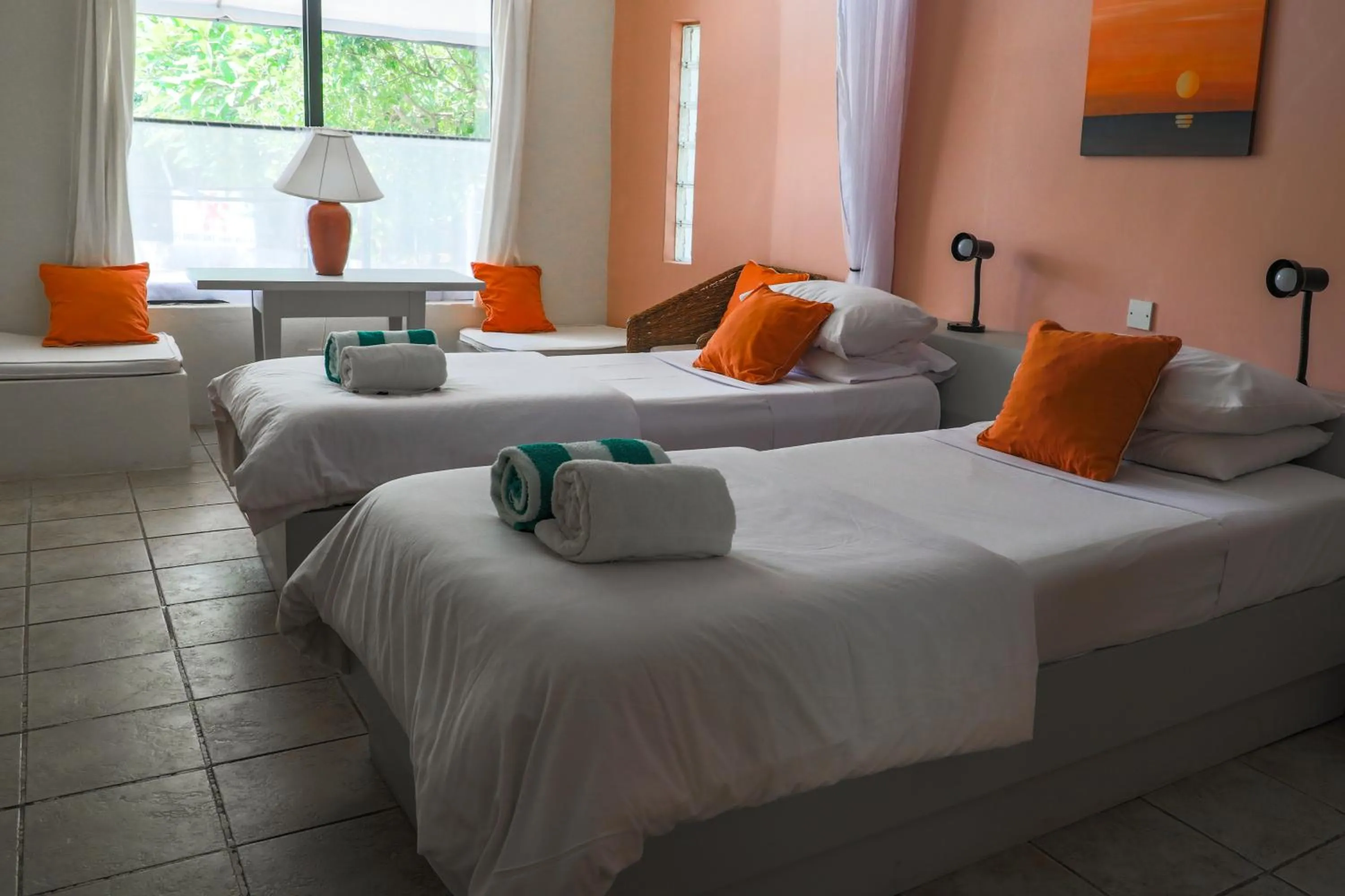 Bed in Flamboyant Diani Beach