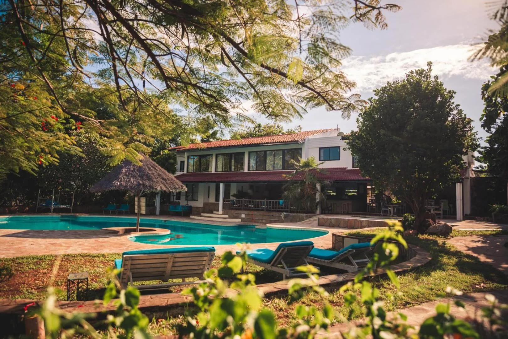 Garden in Flamboyant Diani Beach