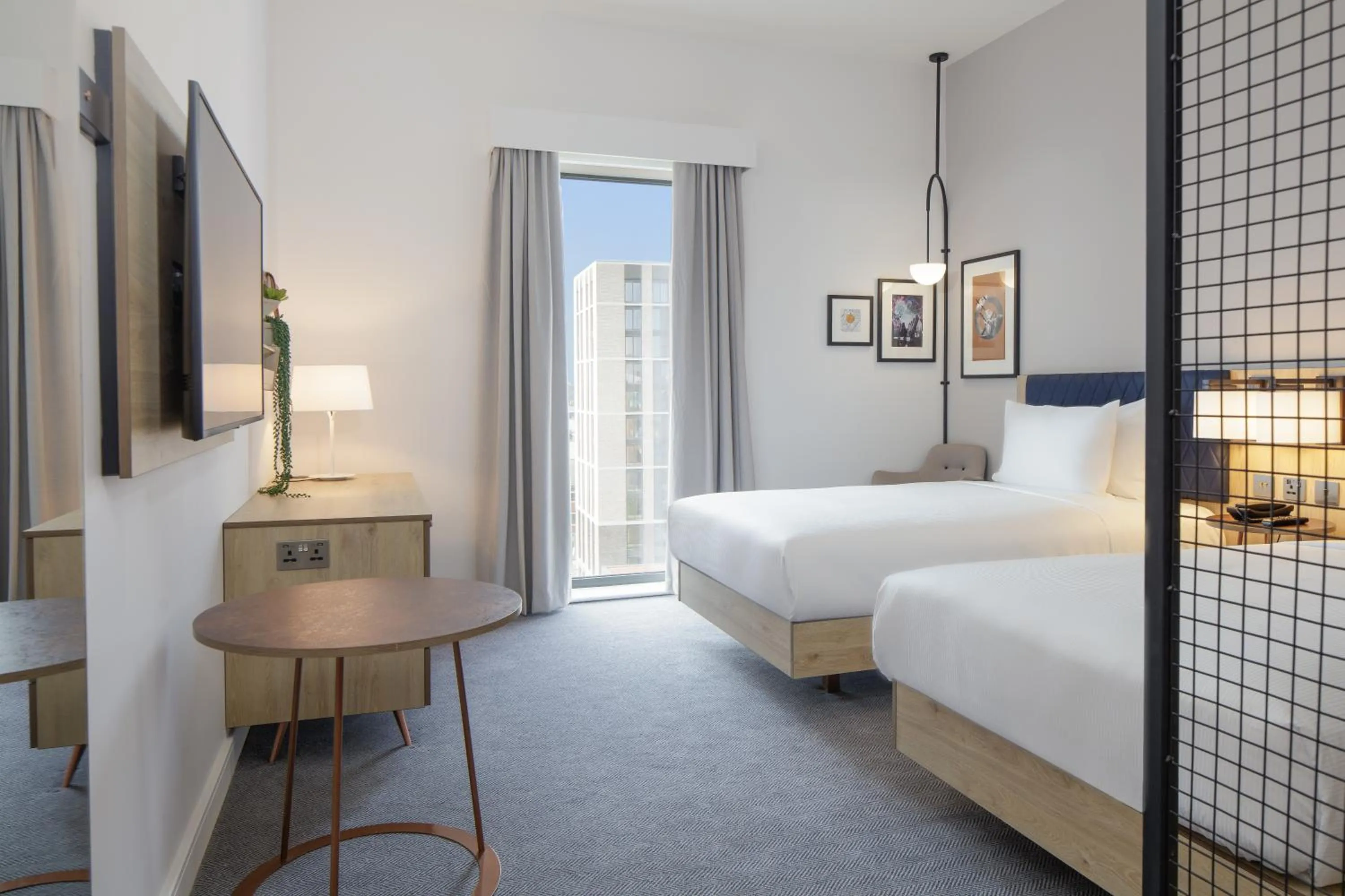 Bedroom, Bed in Hilton Garden Inn Stoke On Trent