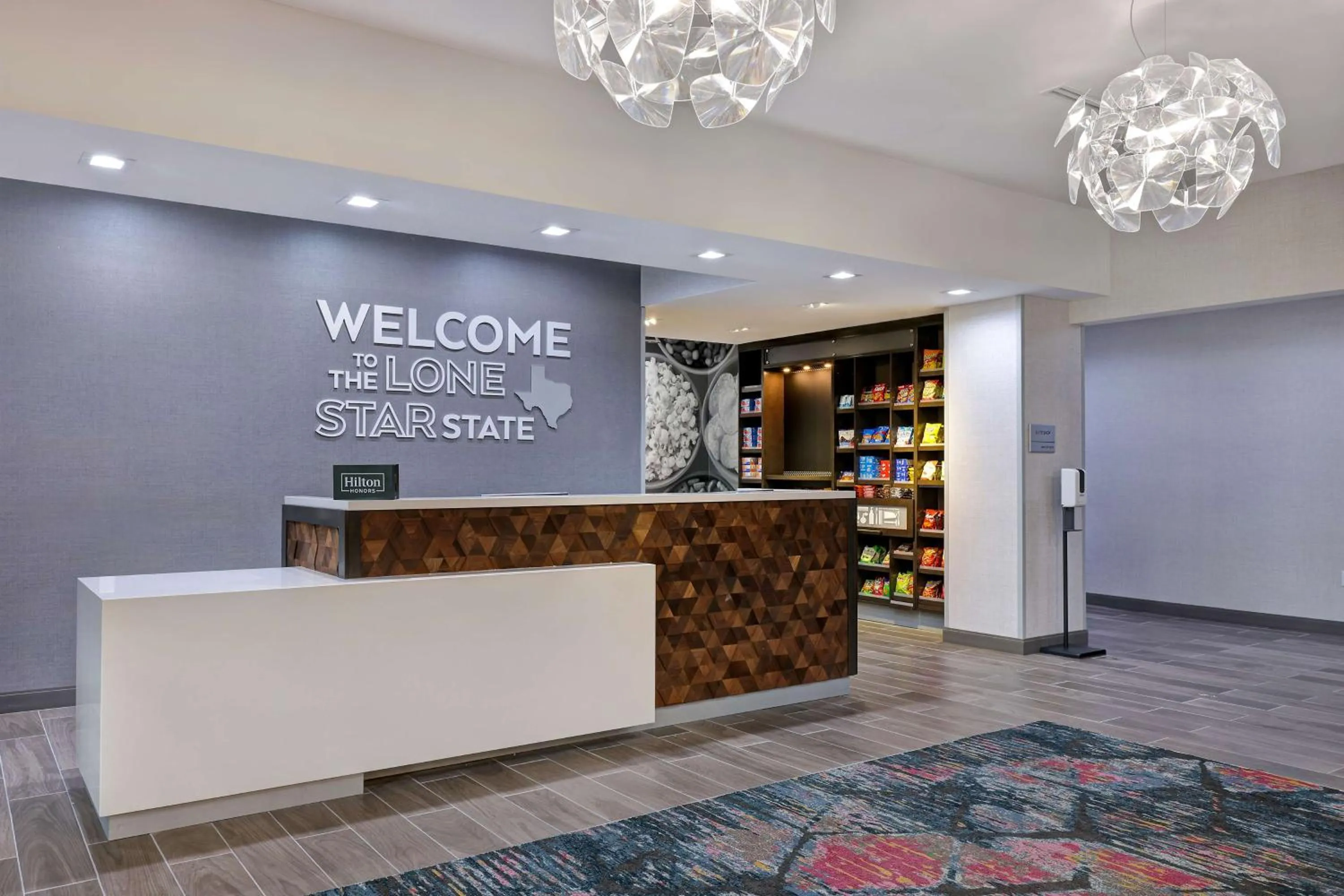 Lobby or reception in Hampton Inn & Suites Houston East Beltway 8, Tx