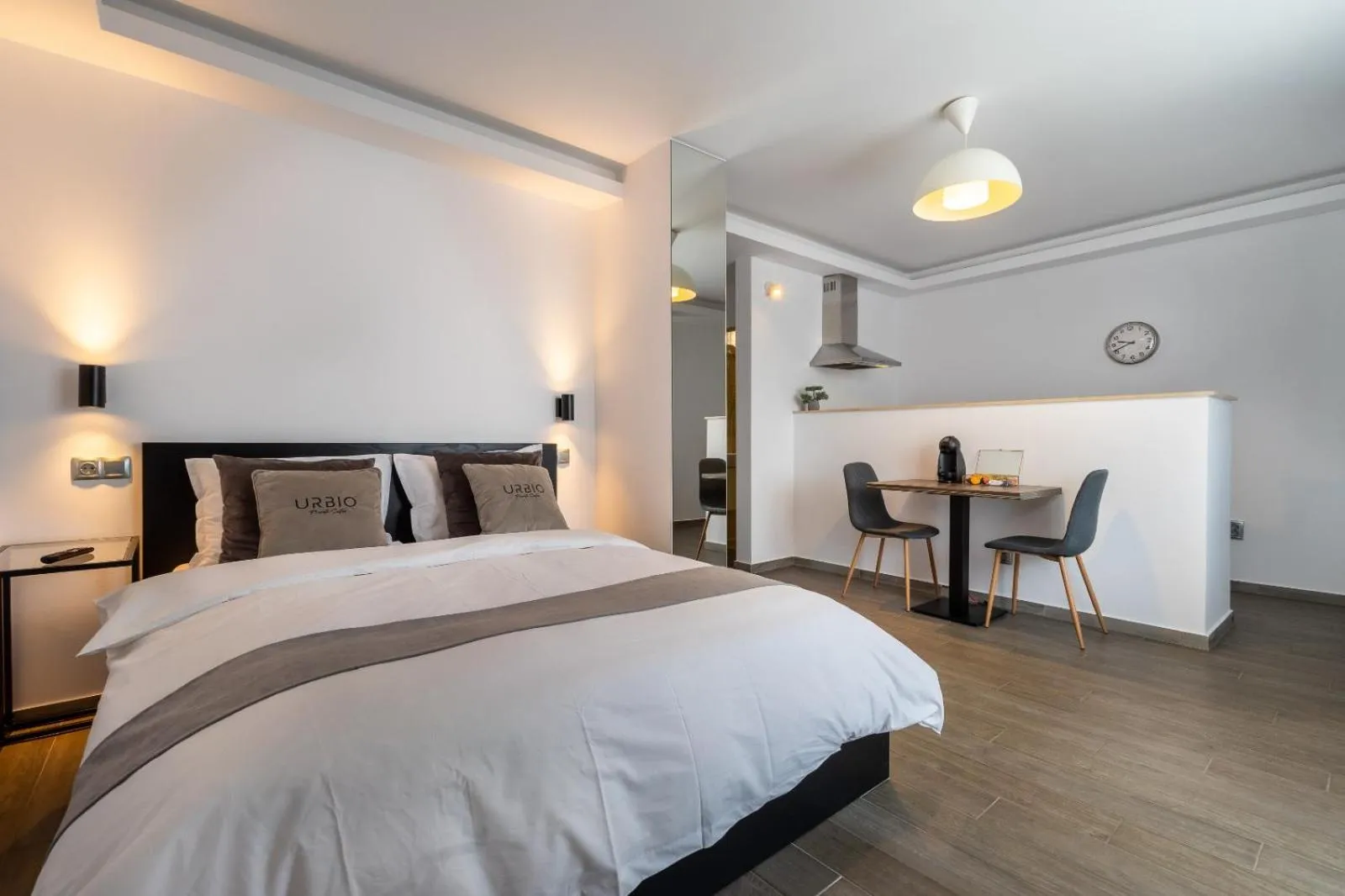 Bed in Urbio Private Suites