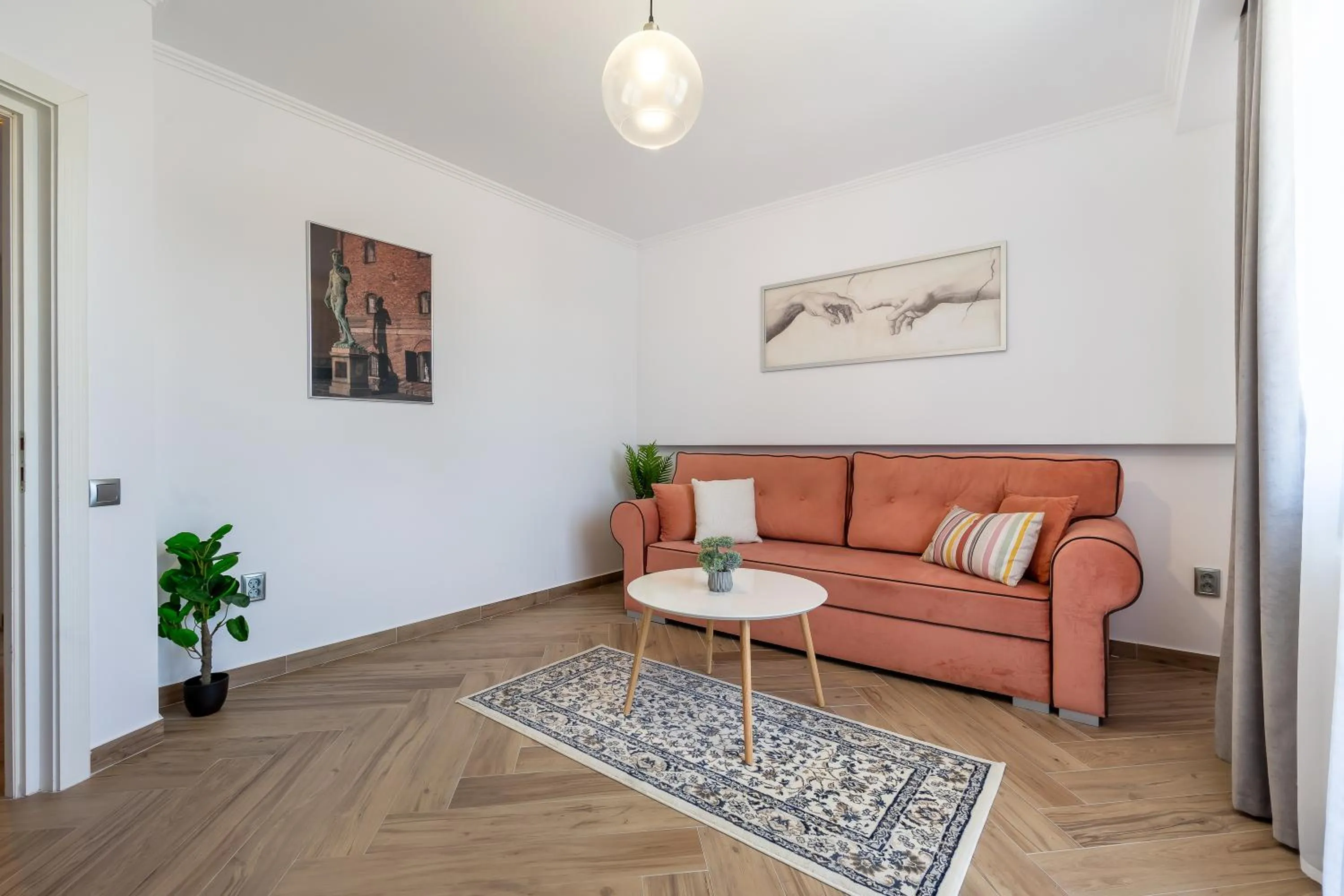 Living room in Urbio Private Suites