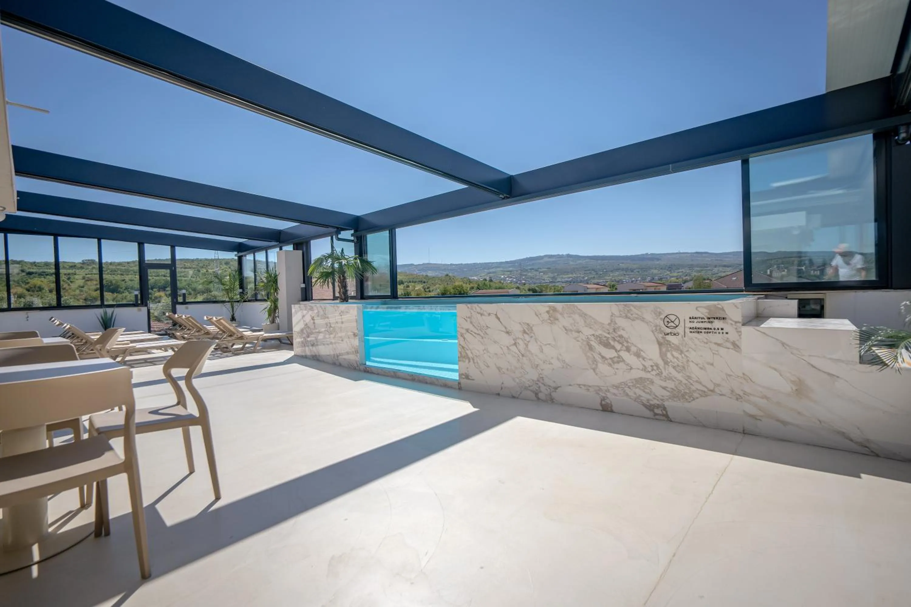 Swimming pool in Urbio Private Suites