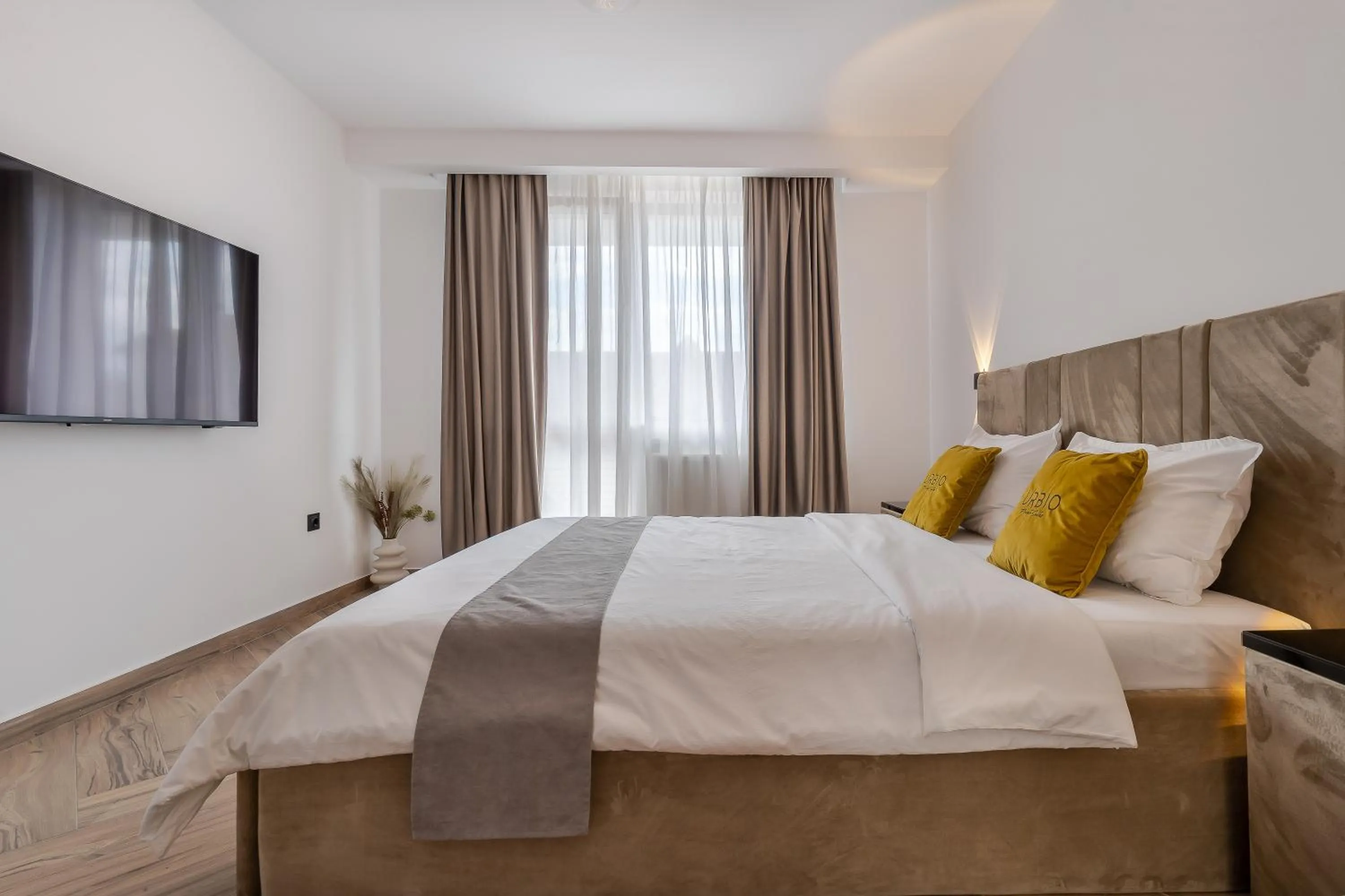 Bedroom, Bed in Urbio Private Suites