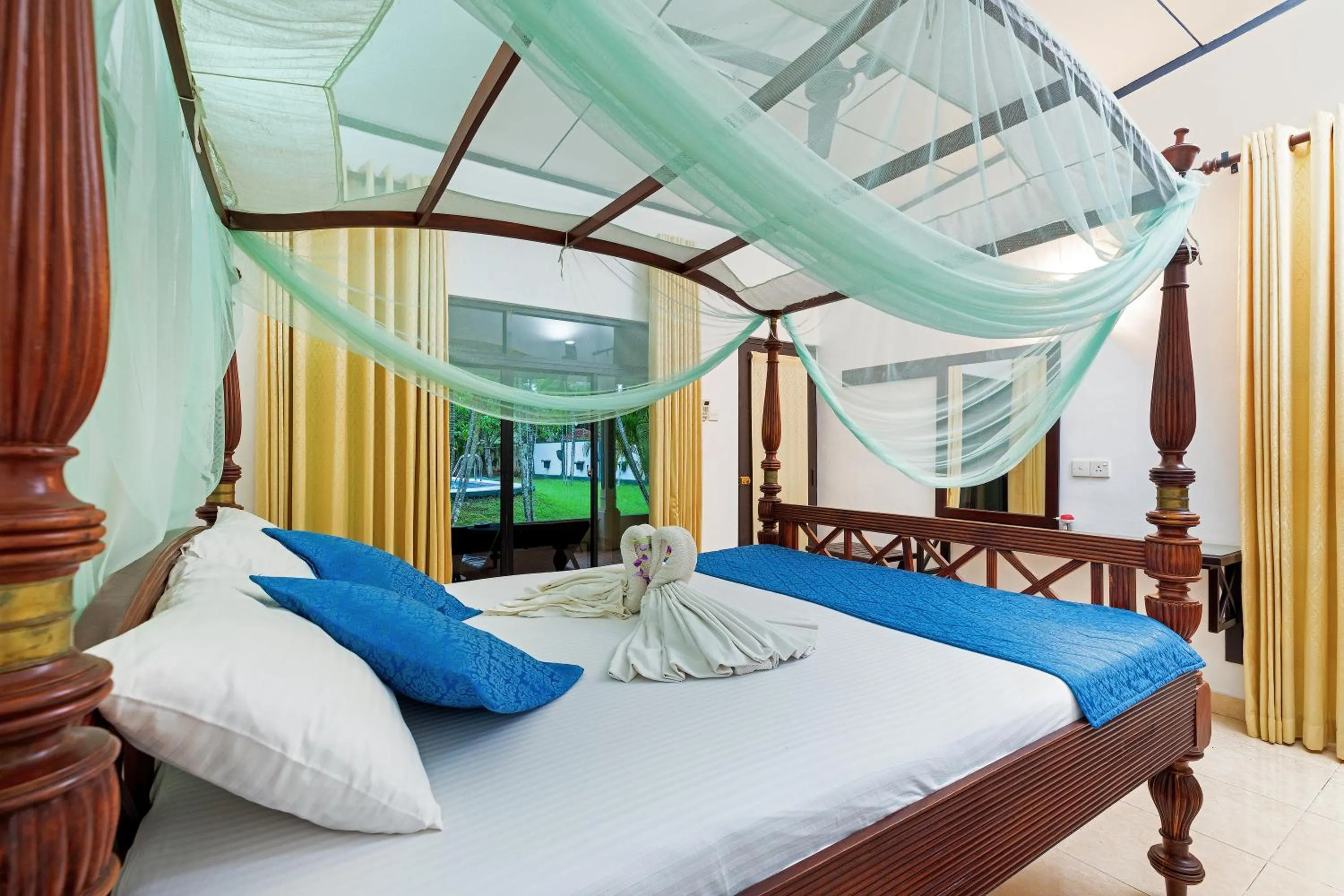 Photo of the whole room, Bed in Sagarika Beach Hotel