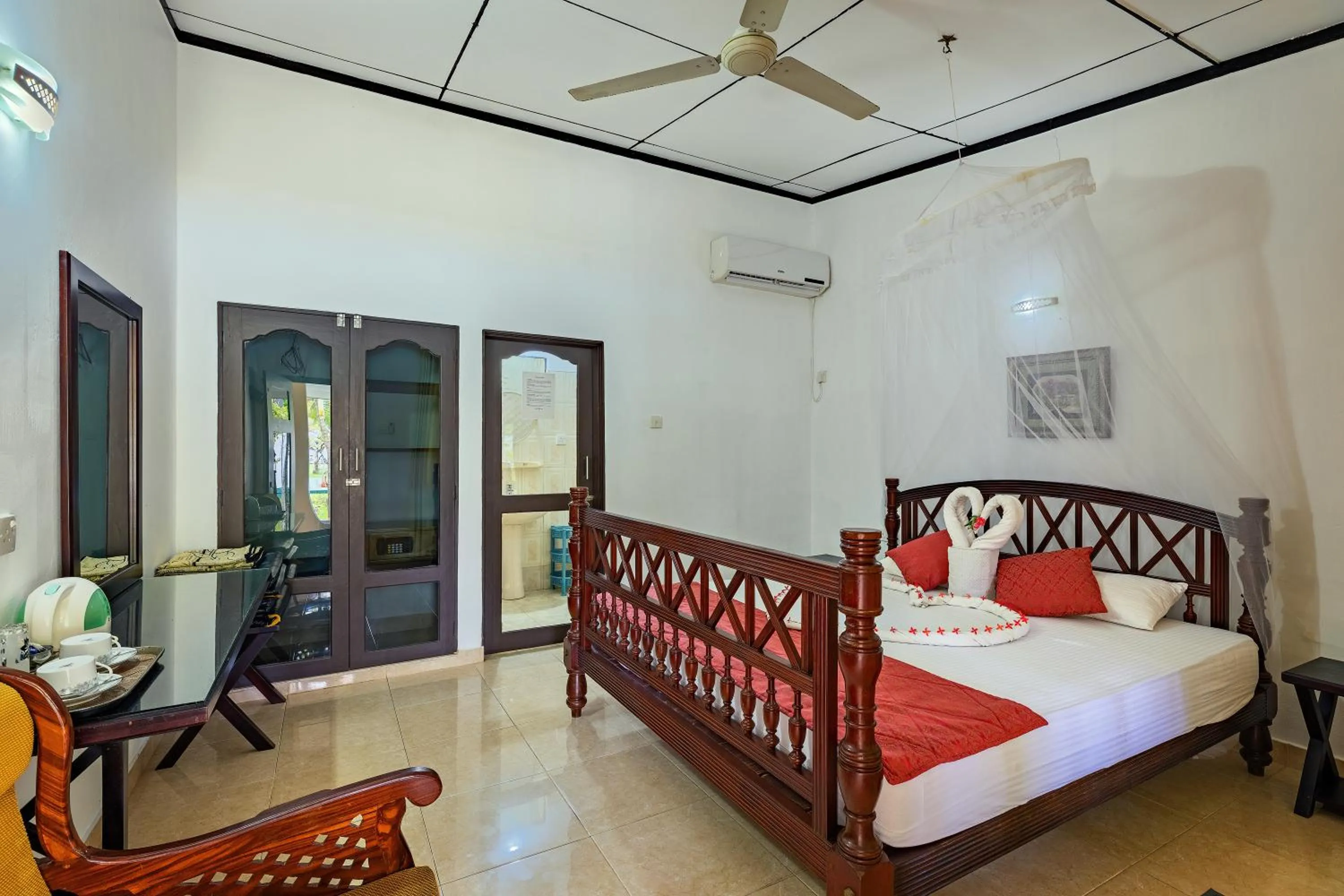 Photo of the whole room, Bed in Sagarika Beach Hotel