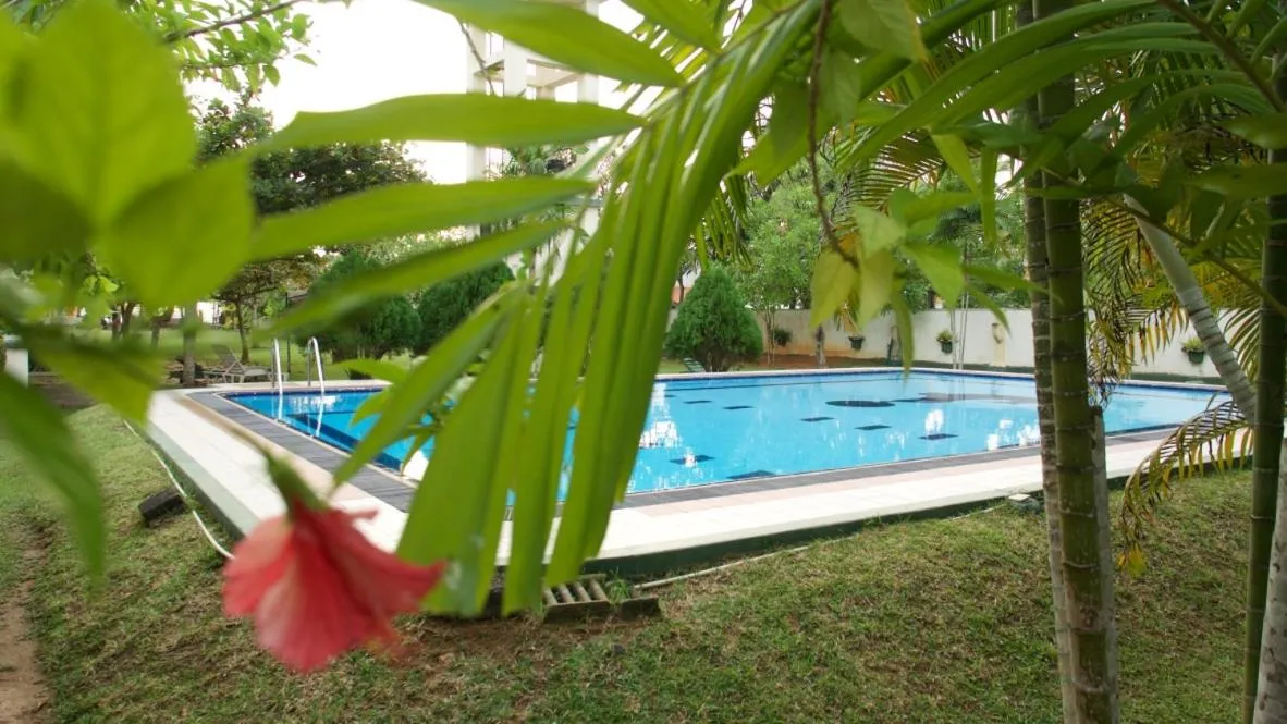 Pool view in Sagarika Beach Hotel