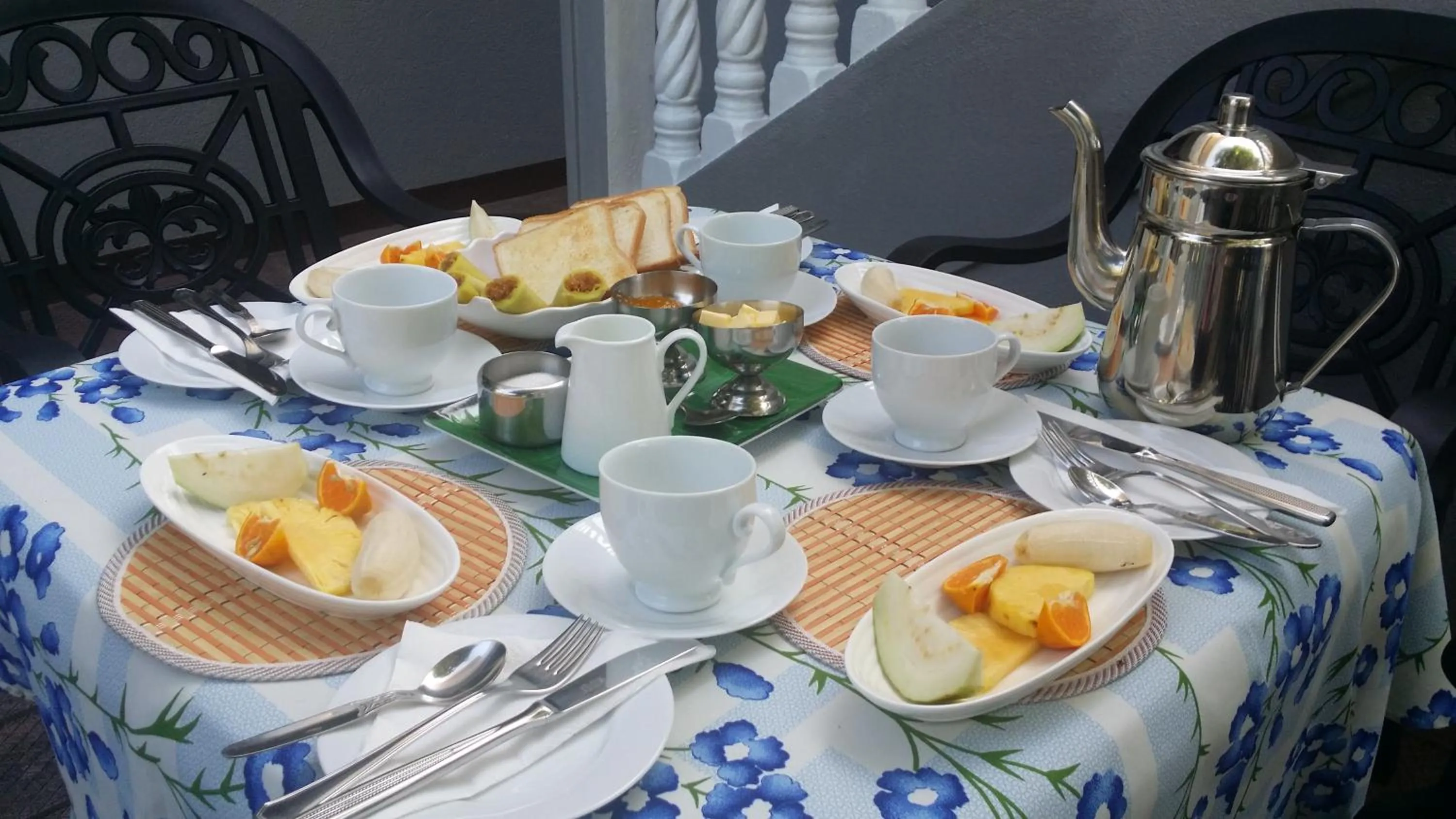 Breakfast in Sagarika Beach Hotel