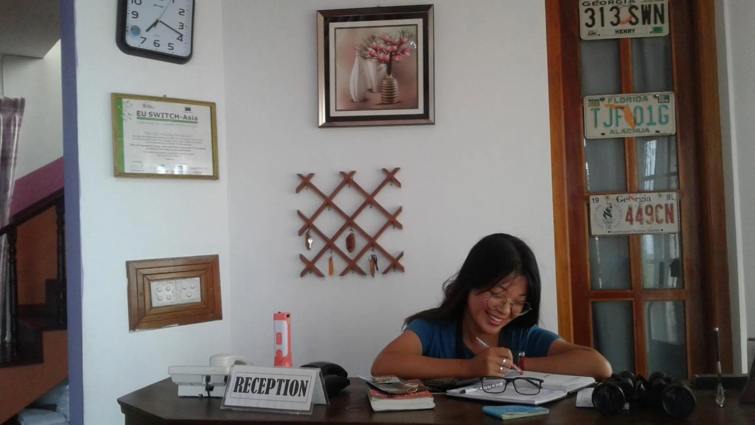 Lobby or reception in The Mist Holiday Bungalow