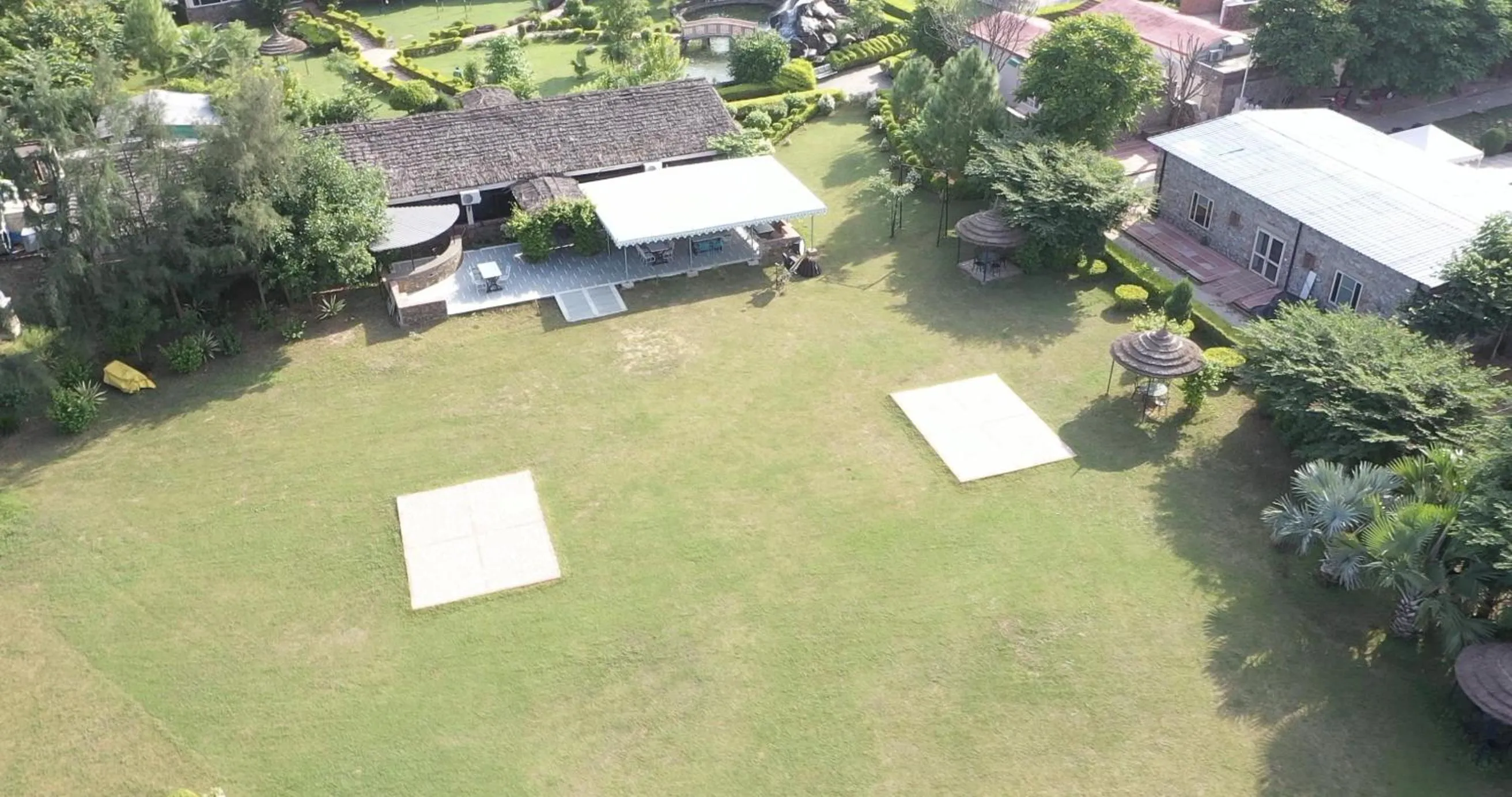 Garden in Astroport Sariska Treetop by Eight Continents