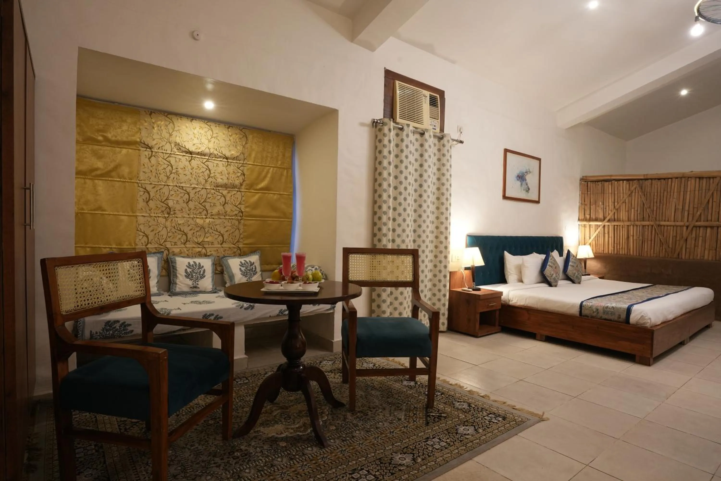 Bedroom, Bed in Astroport Sariska Treetop by Eight Continents