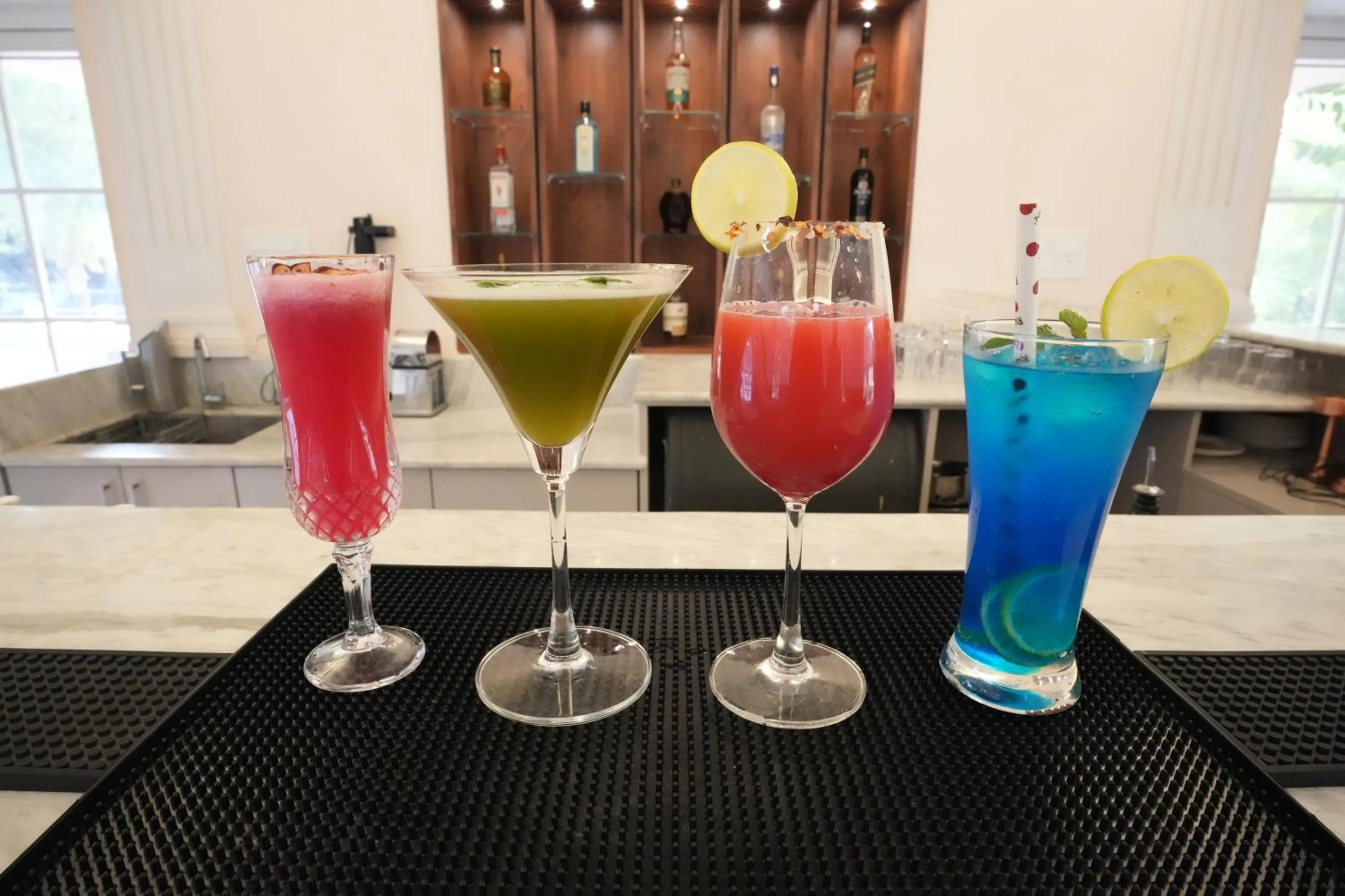 Lounge or bar in Astroport Sariska Treetop by Eight Continents