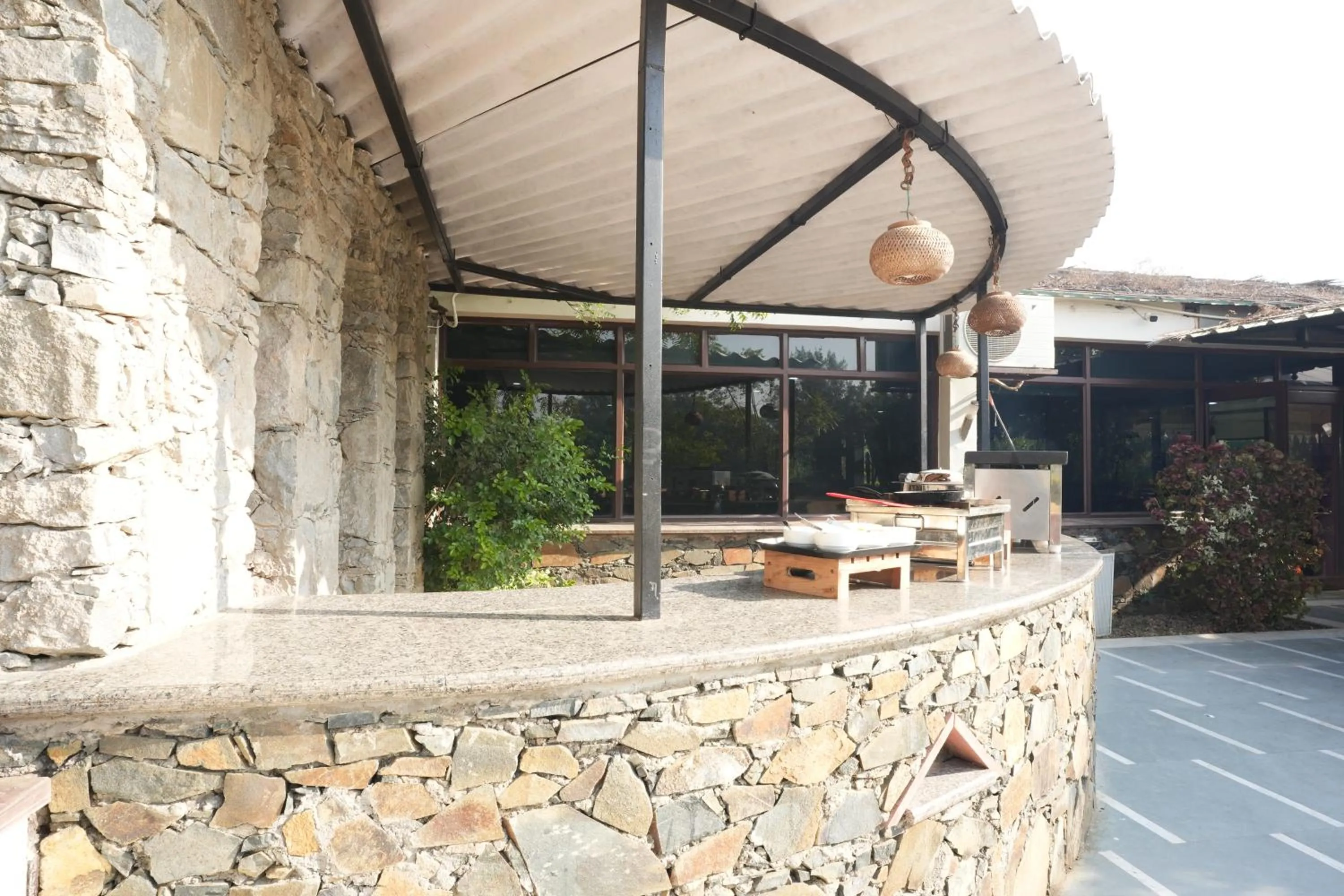 Property building in Astroport Sariska Treetop by Eight Continents