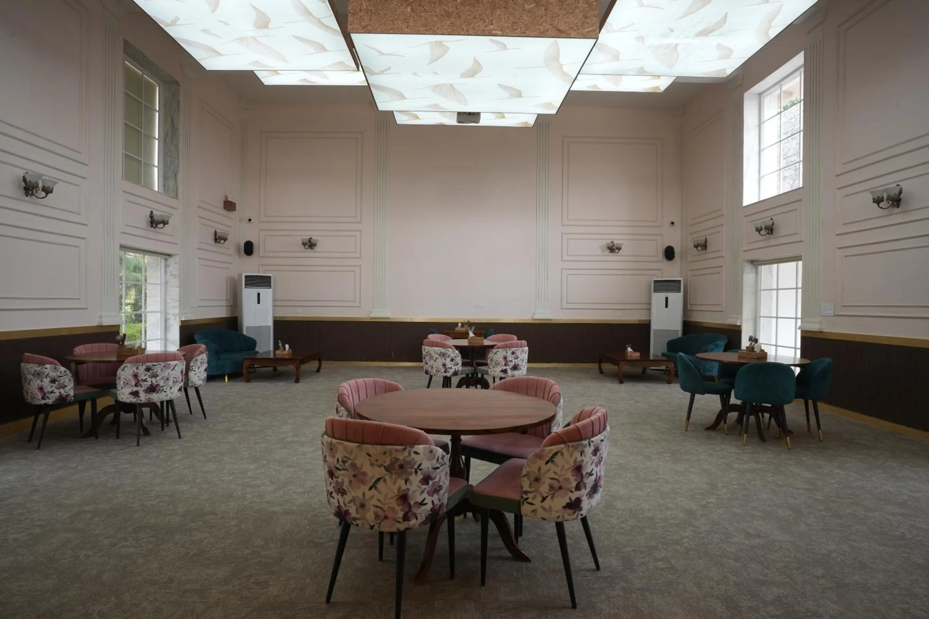 Meeting/conference room in Astroport Sariska Treetop by Eight Continents