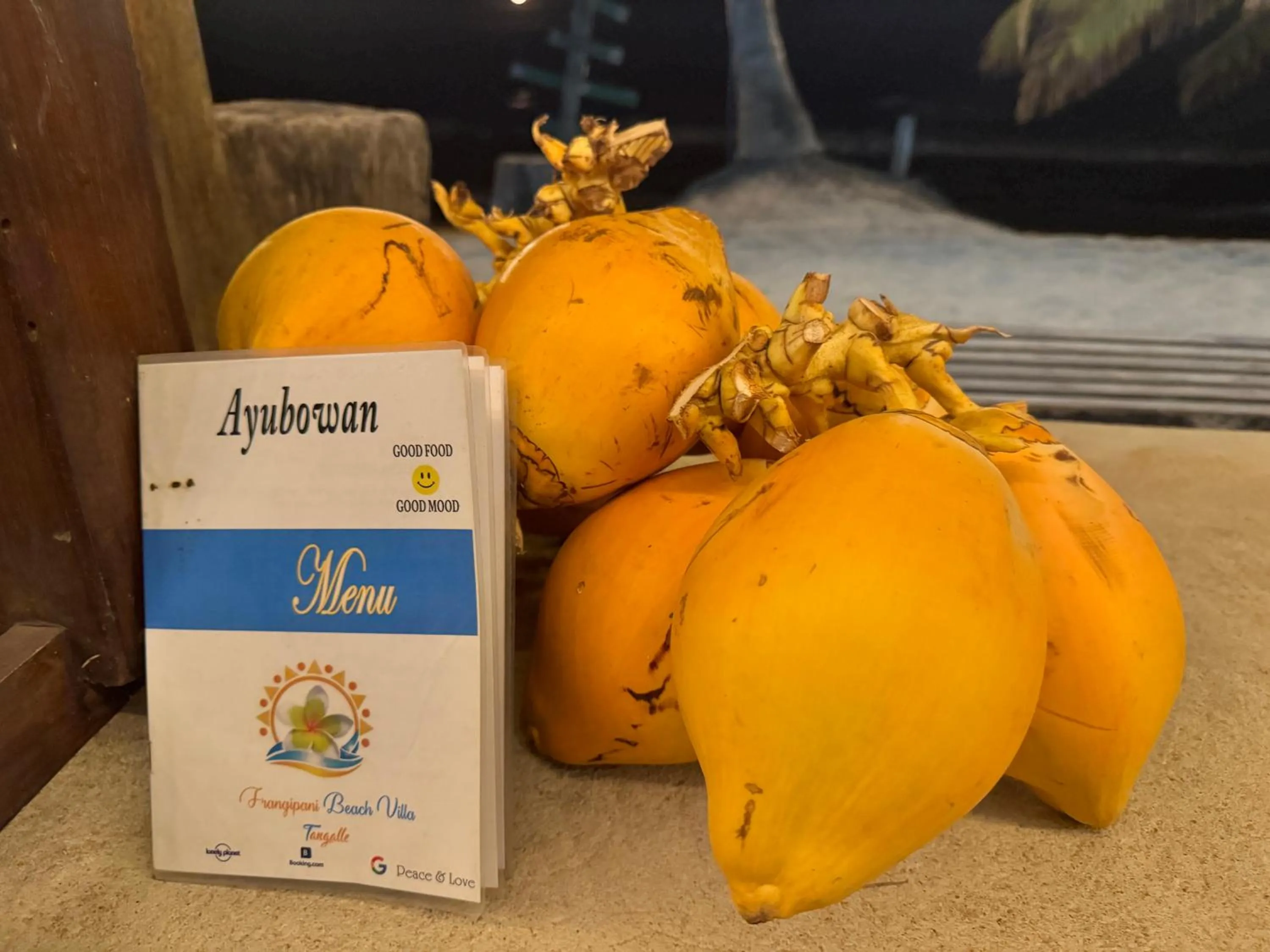 Property logo or sign in Frangipani Beach Villa