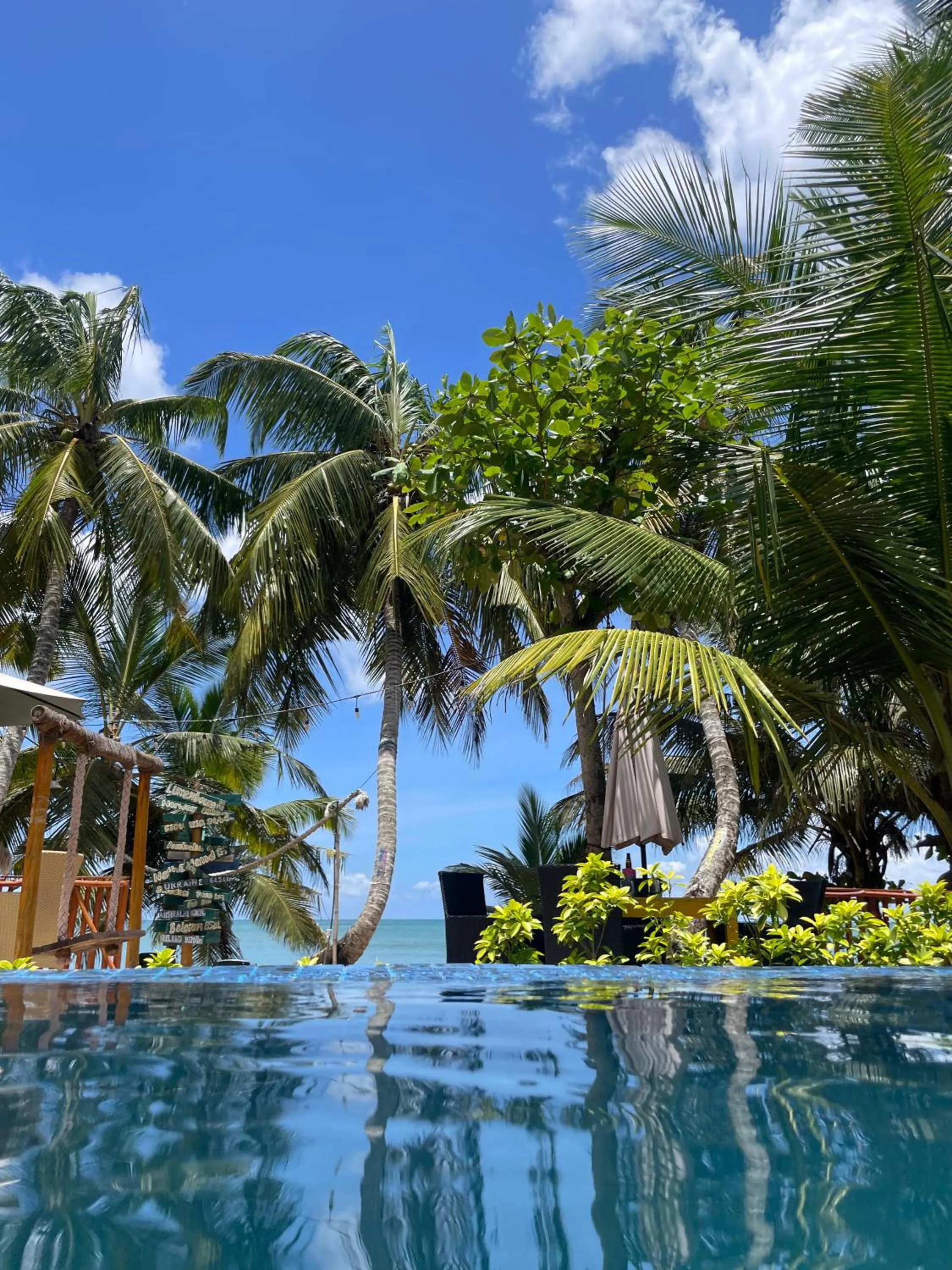 Beach in Frangipani Beach Villa