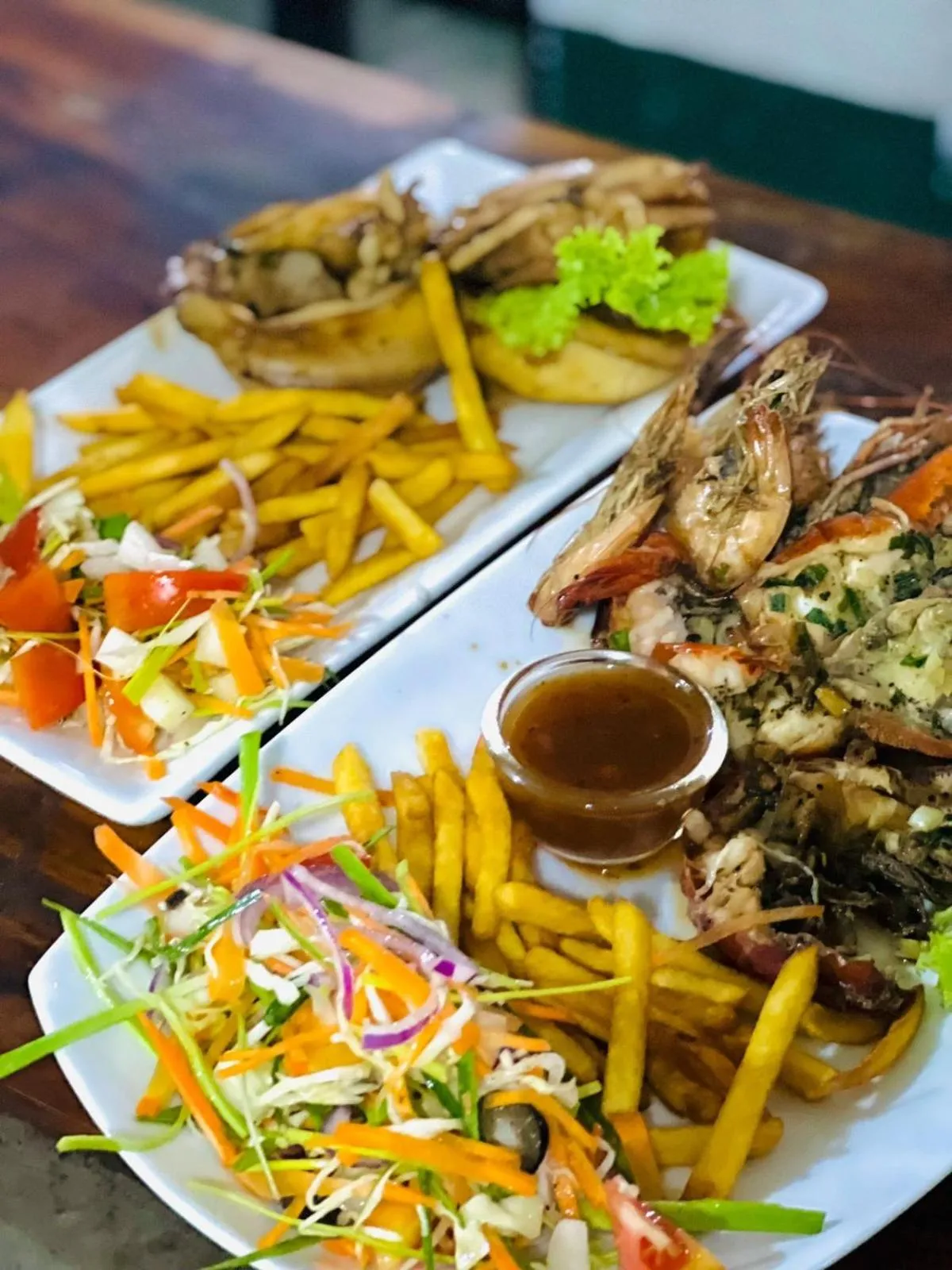 Food in Frangipani Beach Villa