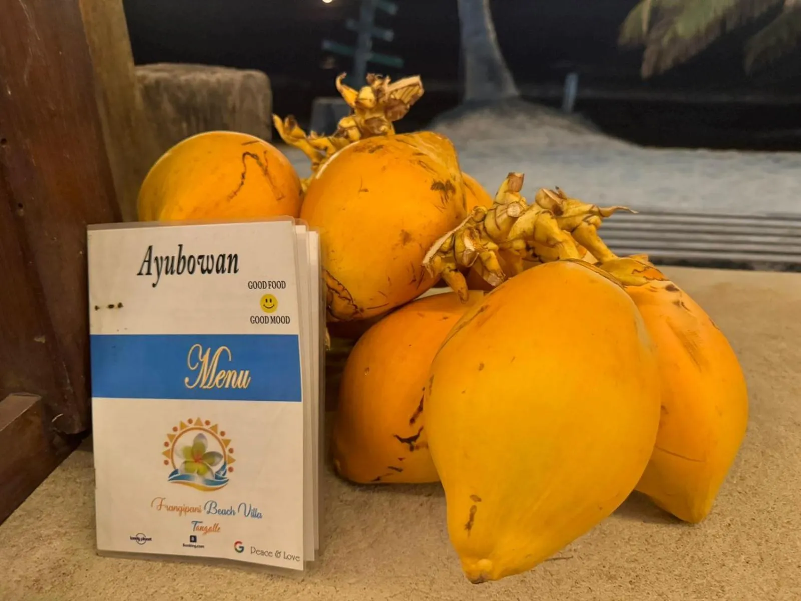 Restaurant/places to eat in Frangipani Beach Villa