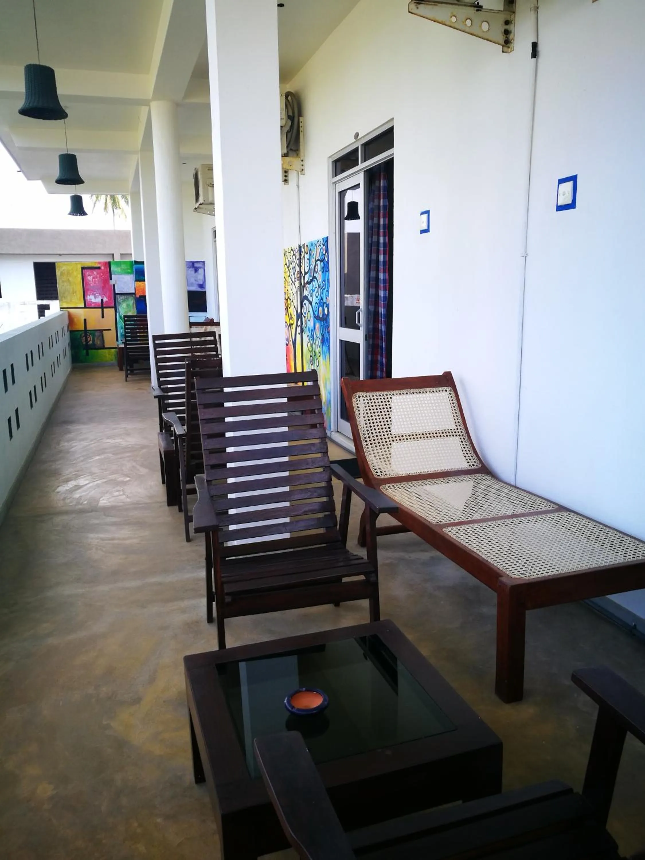 Seating area in Frangipani Beach Villa