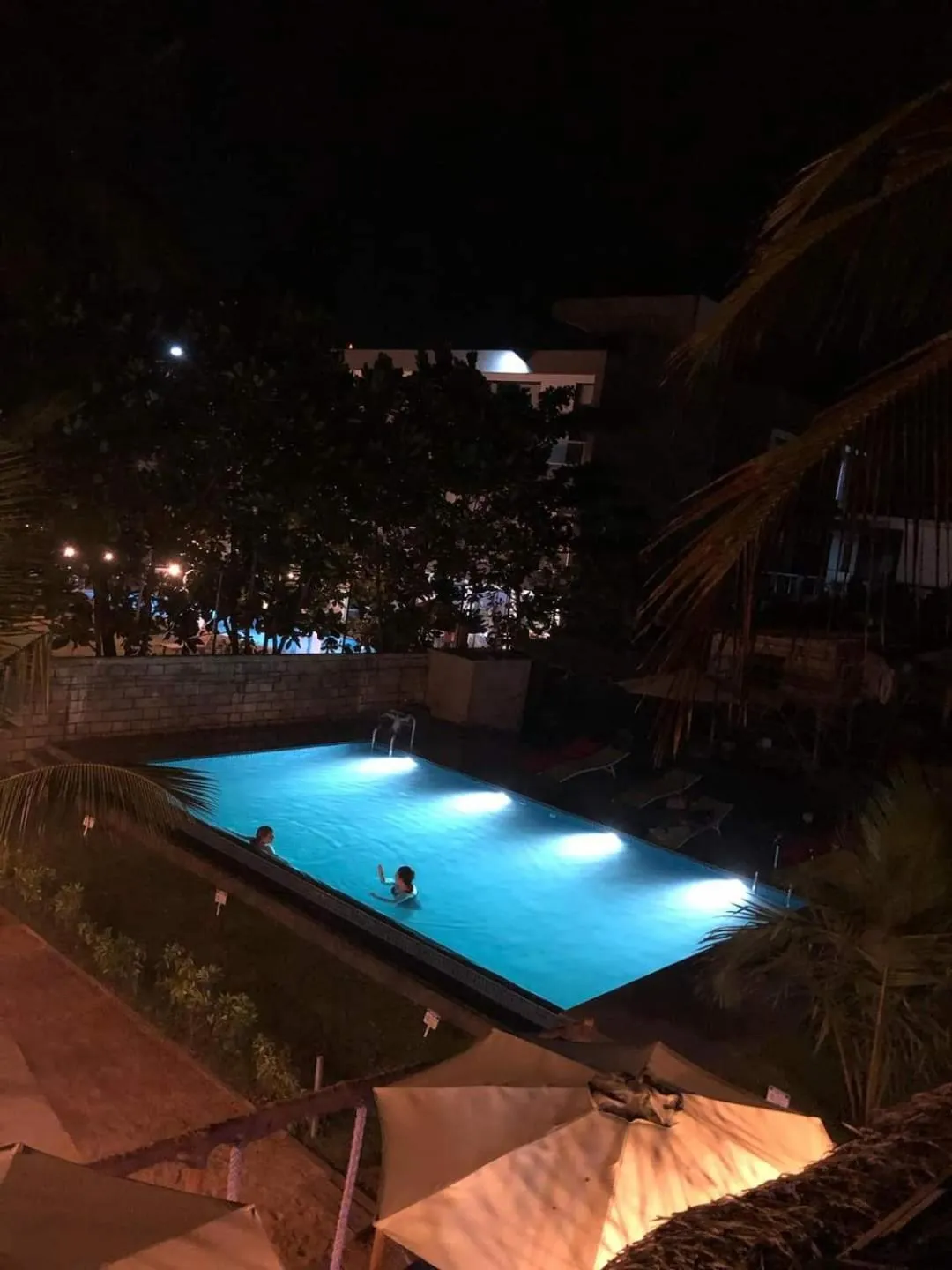 Swimming pool in Frangipani Beach Villa