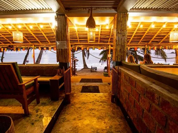 Seating area in Frangipani Beach Villa