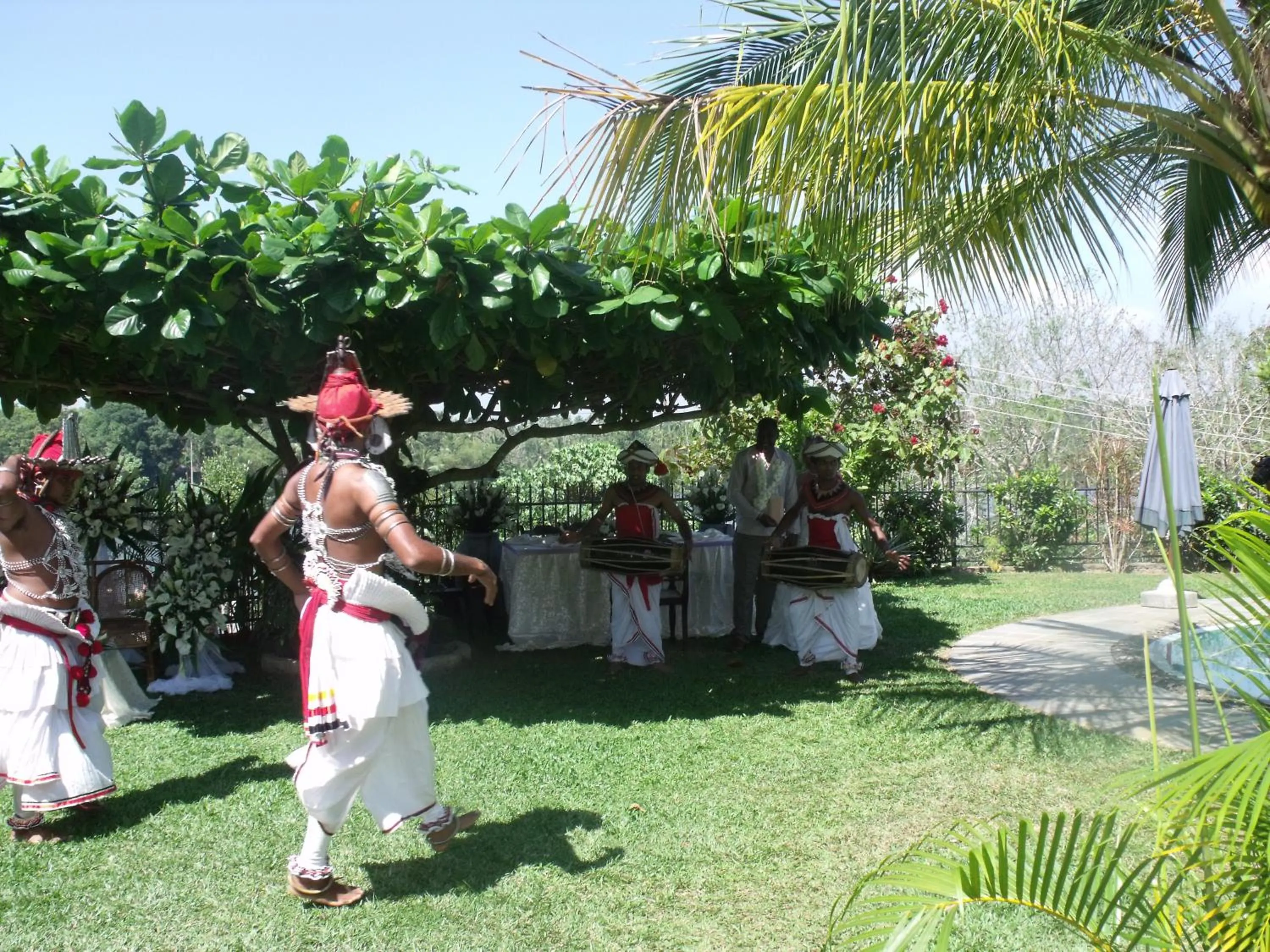 Garden in Asian Jewel Boutique Hotel