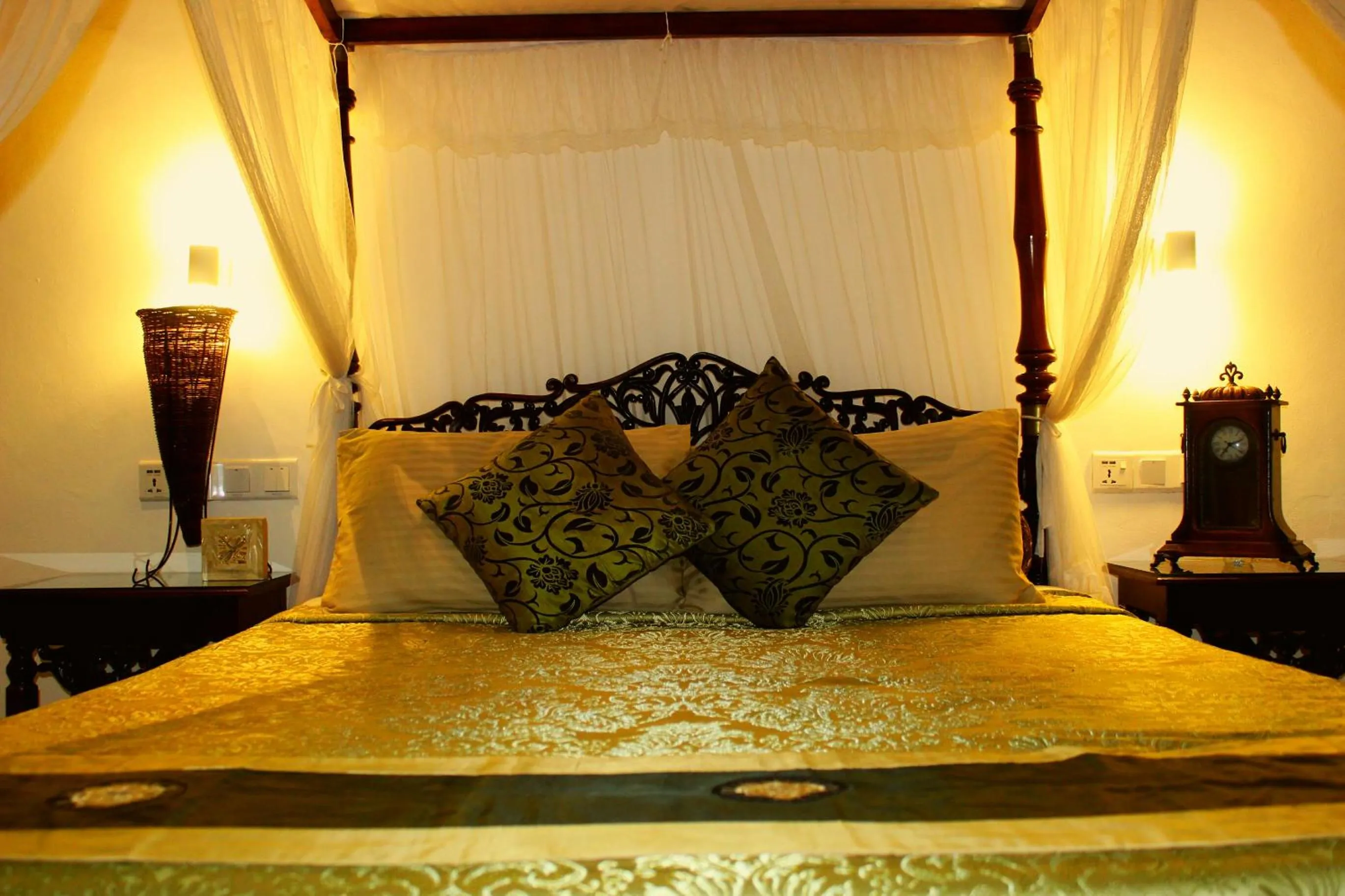 Bed in Asian Jewel Boutique Hotel